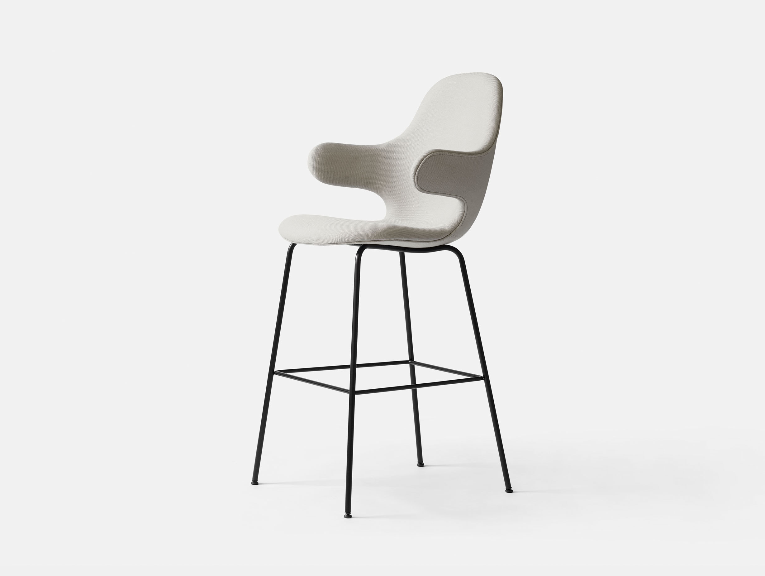 And Tradition Catch Barstool Jh17 Pale Grey Steelcut Jaime Hayon