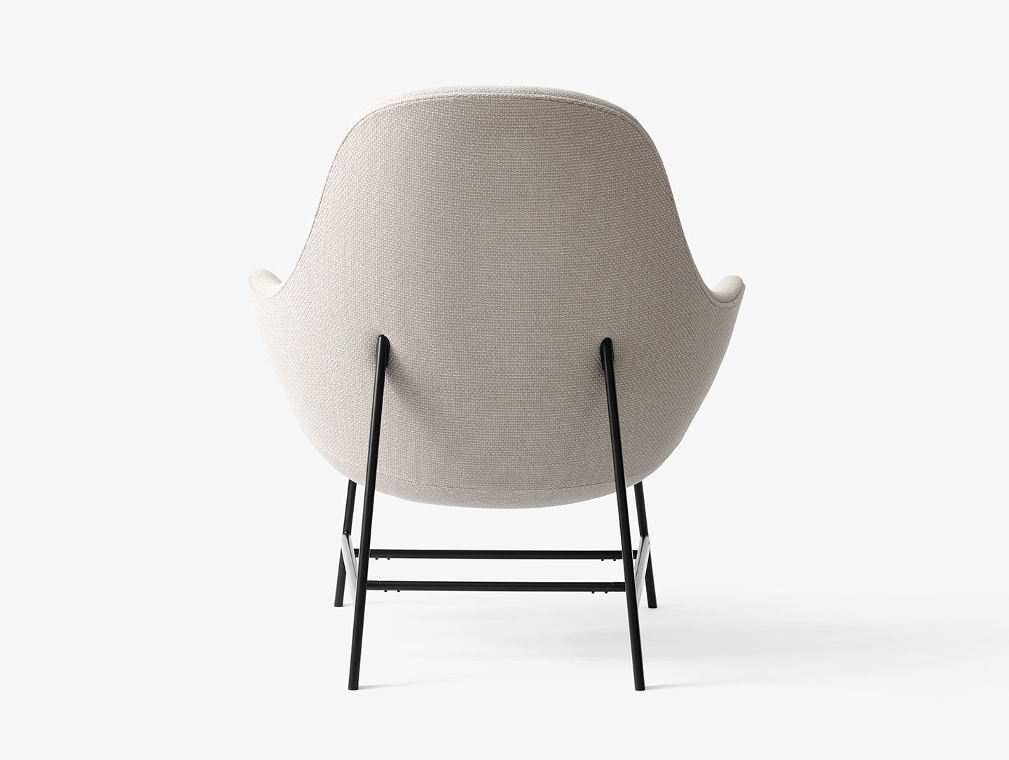 And Tradition Jh13 Catch Lounge Chair Back Jaime Hayon