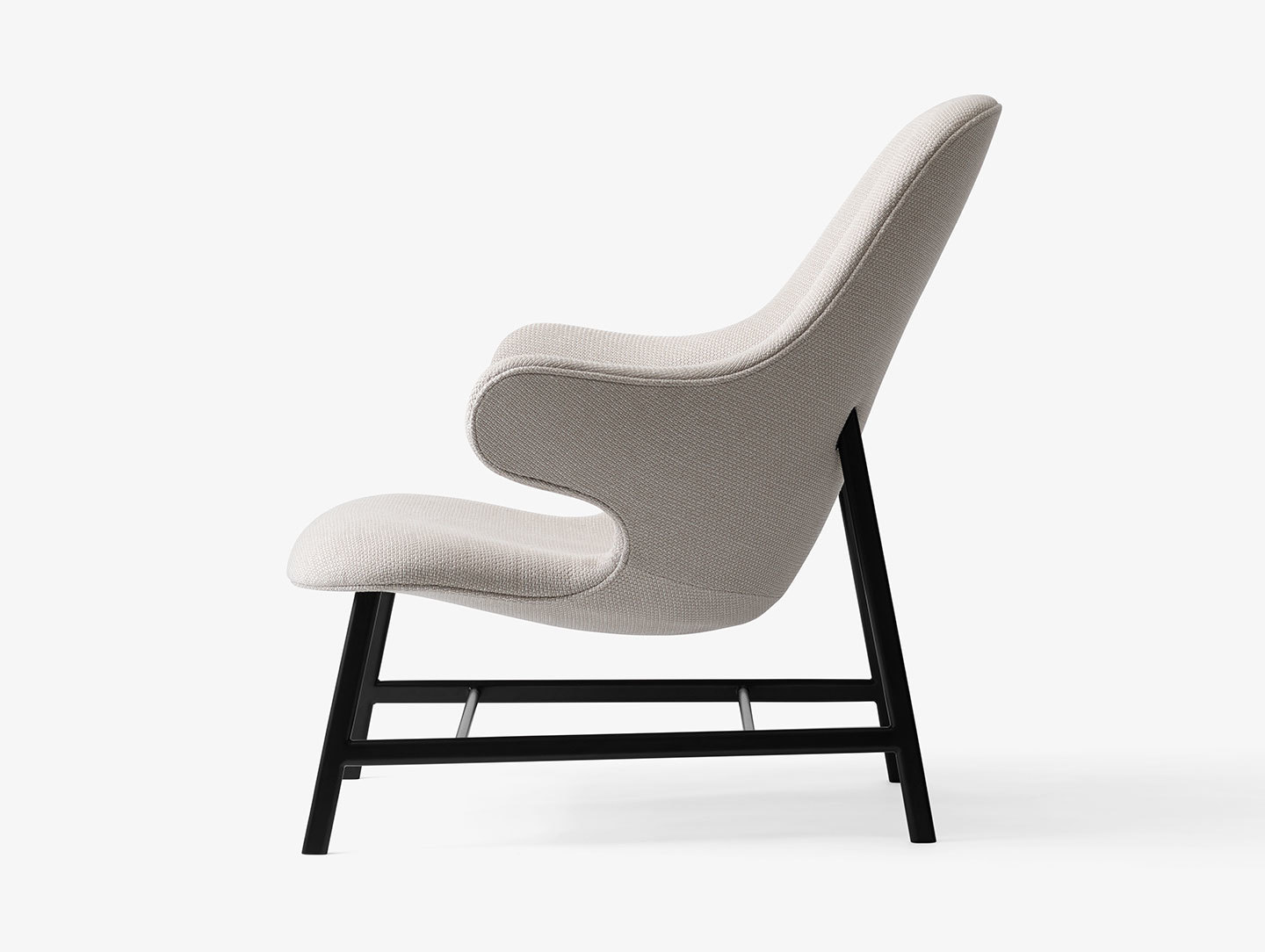 And Tradition Jh13 Catch Lounge Chair Side Jaime Hayon