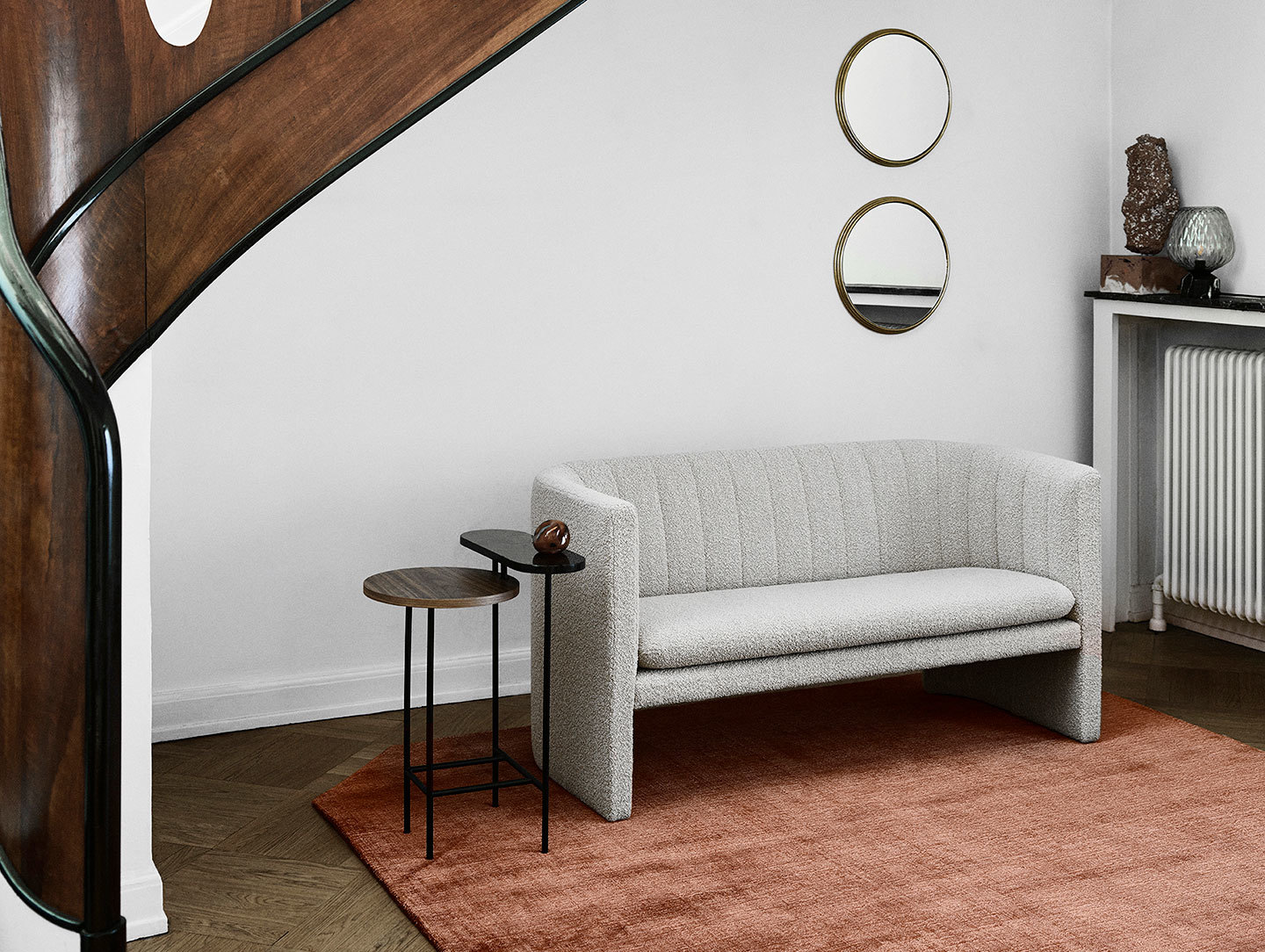 And Tradition Loafer Two Seater Sofa Grey Space Copenhagen