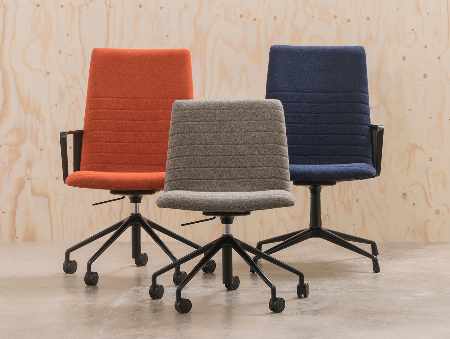 Andreu World Flex Executive Chairs 2 Piergiorgio Cazzaniga