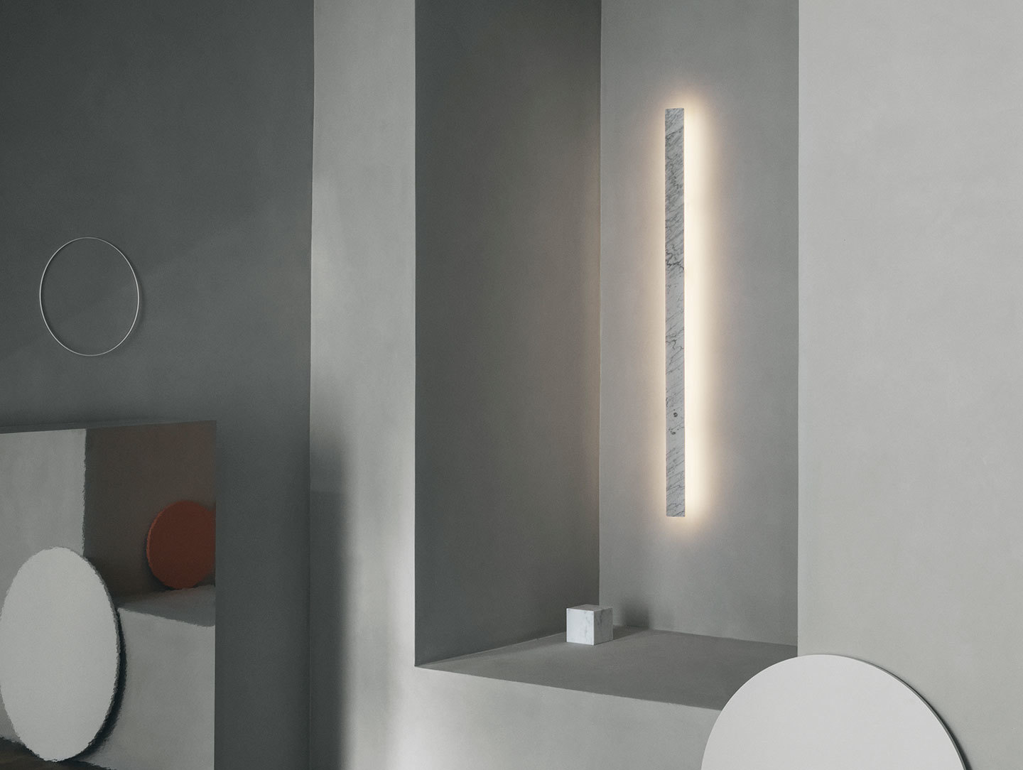 Anour Divar Model Wall Light Marble