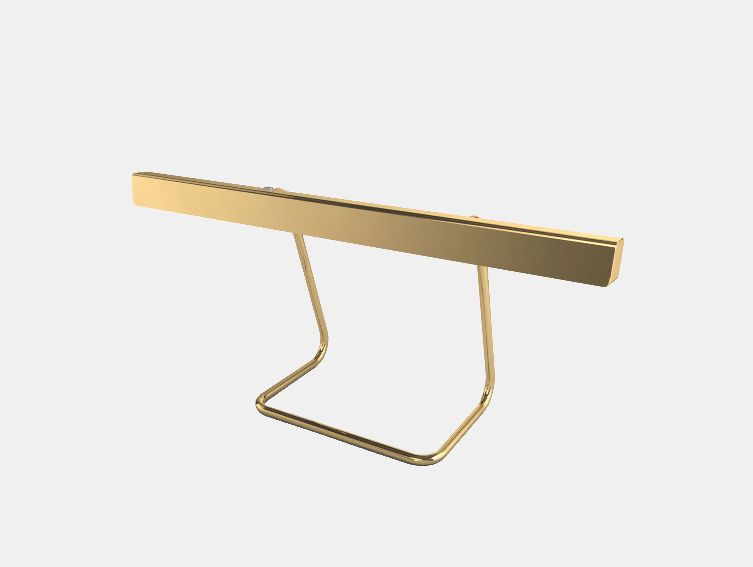 Anour T Model Desk Lamp Brushed Brass Arash Nourinejad
