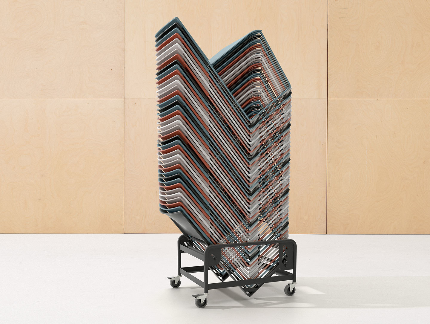 Arper Stacy Chairs Stack Lievore Altherr