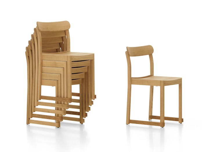 Artek Atelier Chair Oak Stack Taf Architects