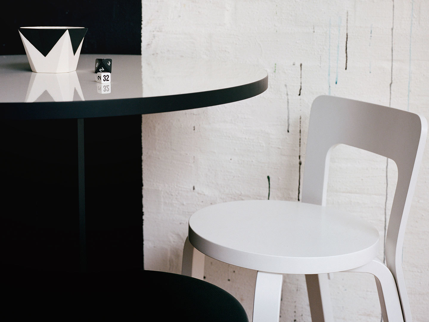 Artek Chair 65 White Birch Detail Alvar Aalto