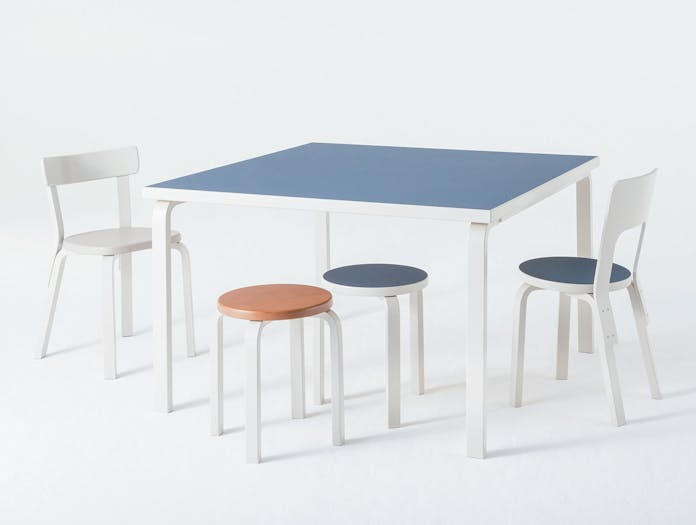 Artek Chair 66 Table Stools Alvar Aalto
