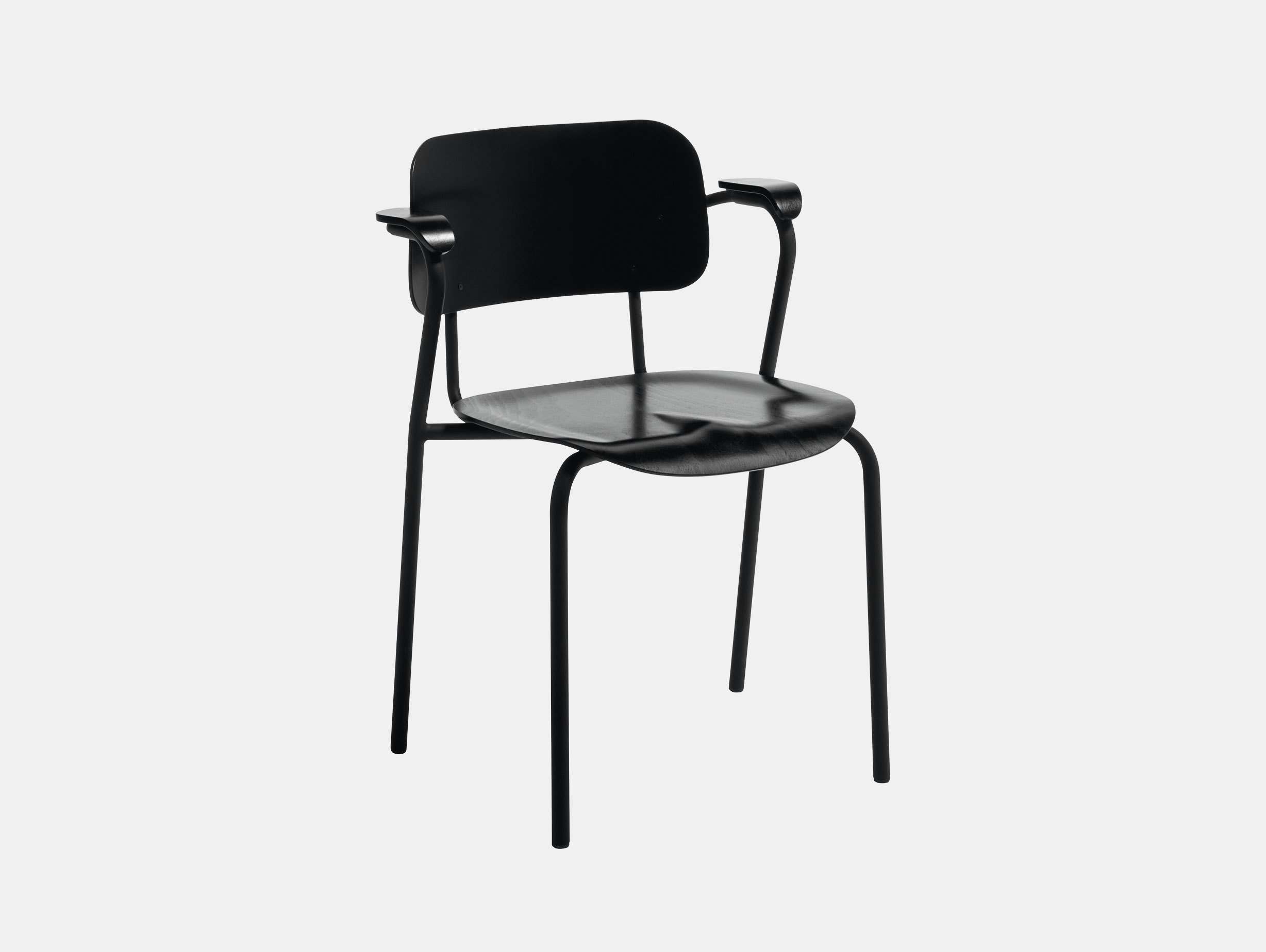 Artek Lukki Chair Black Ilmari Tapiovaara
