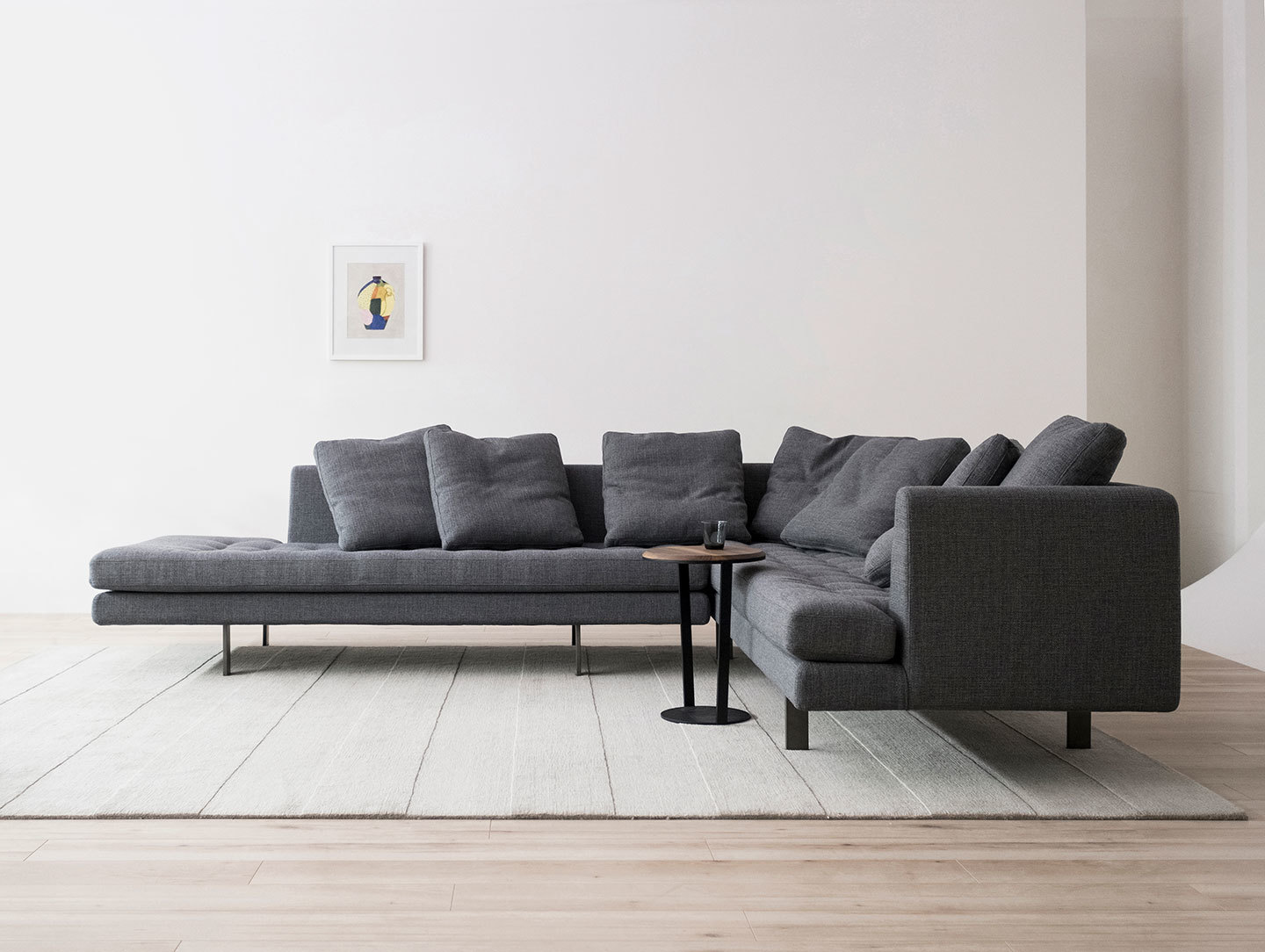 Bensen Edward Sectional Sofa L 300 Left Chaise