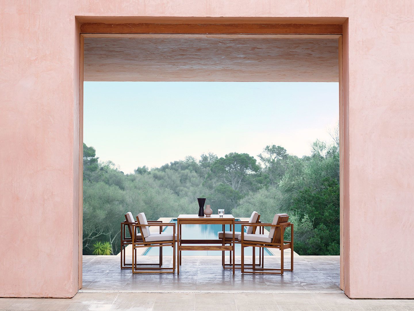 Carl Hansen Bk Outdoor Collection Teak 2 Bodil Kjaer