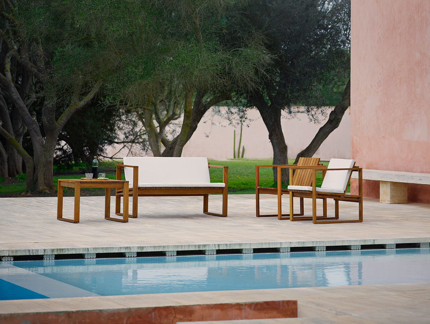 Carl Hansen Bk Outdoor Collection Teak 3 Bodil Kjaer