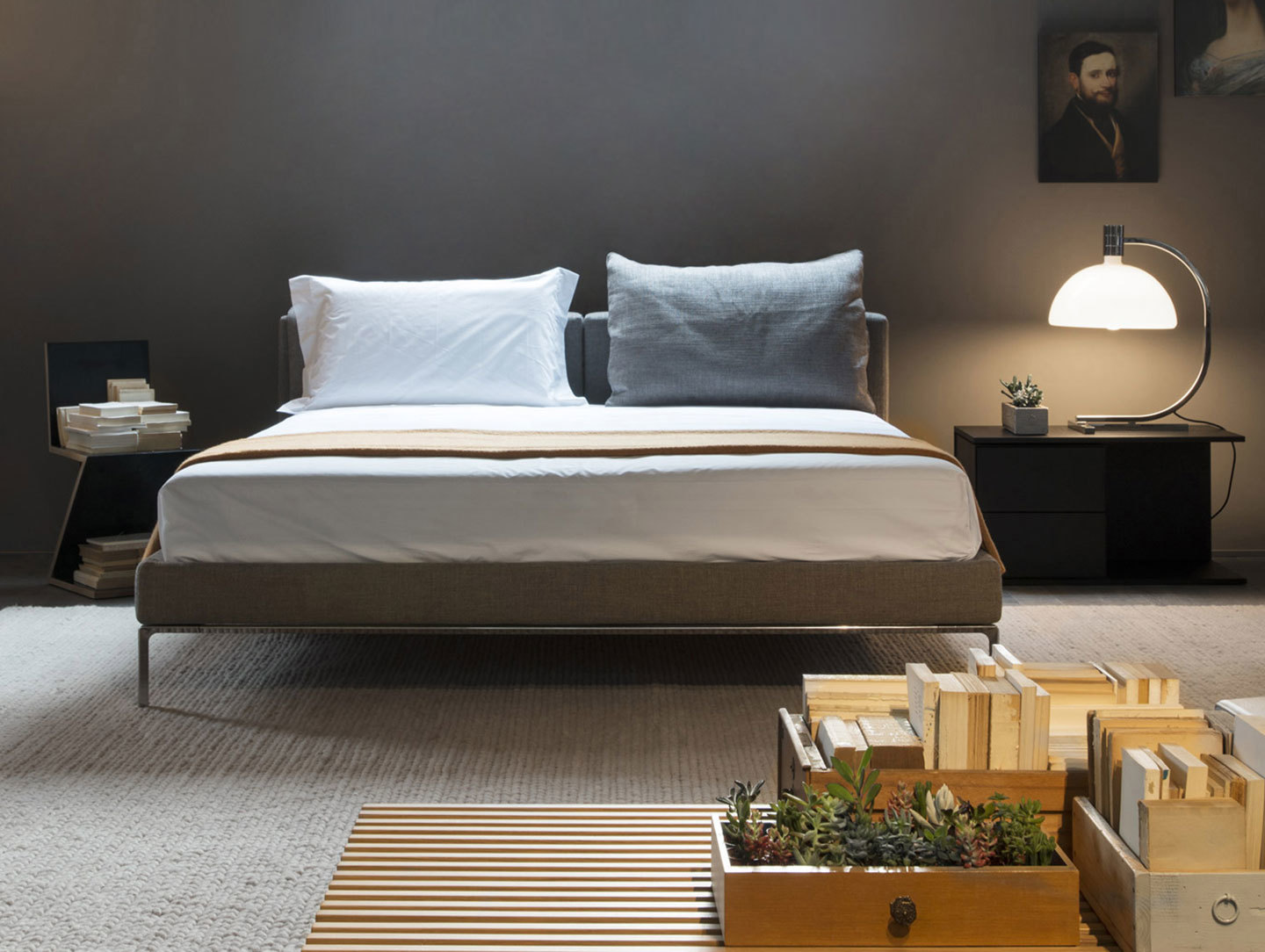 Cassina Moov Bed End Piero Lissoni