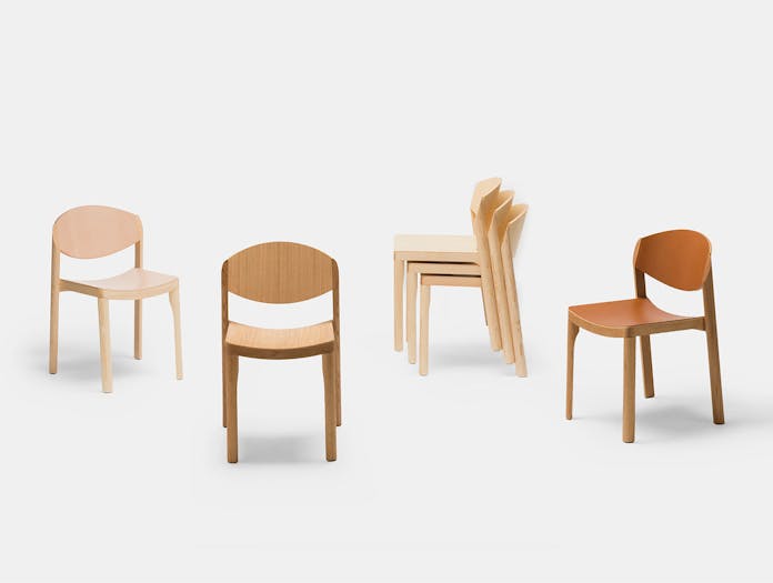 Established And Sons Mauro Chairs Gry Mauro Pasquinelli