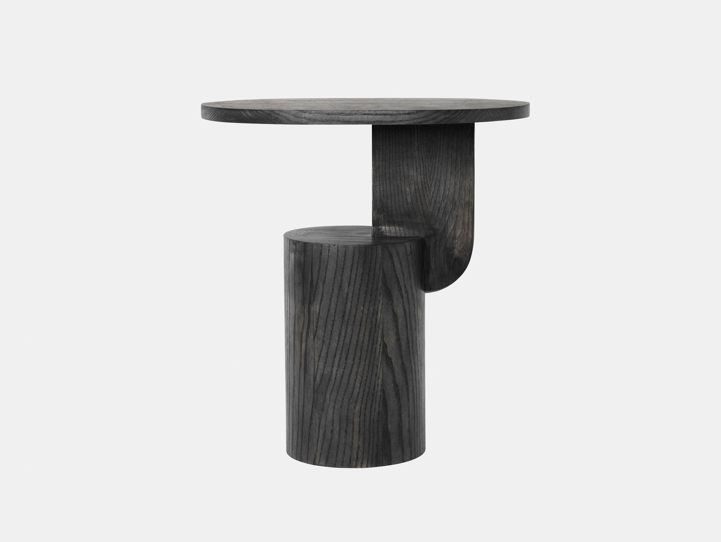 Ferm Living Insert Side Table Black Ash Mario Tsai