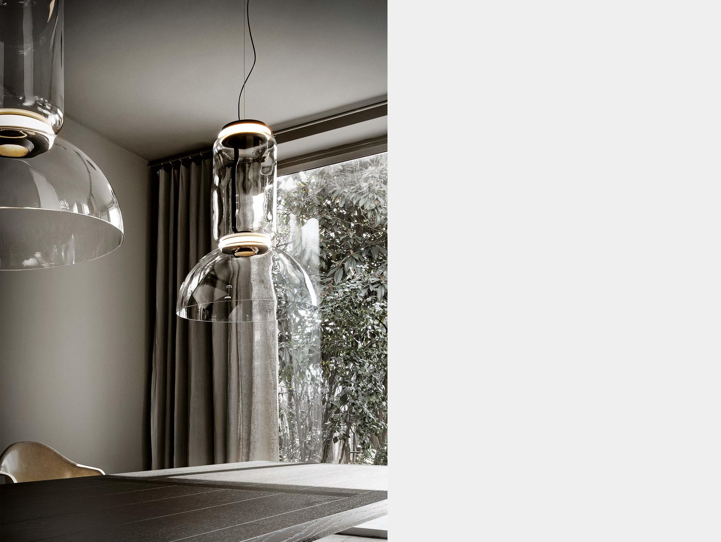 Flos Noctambule Pendant Bowl ls 2 1