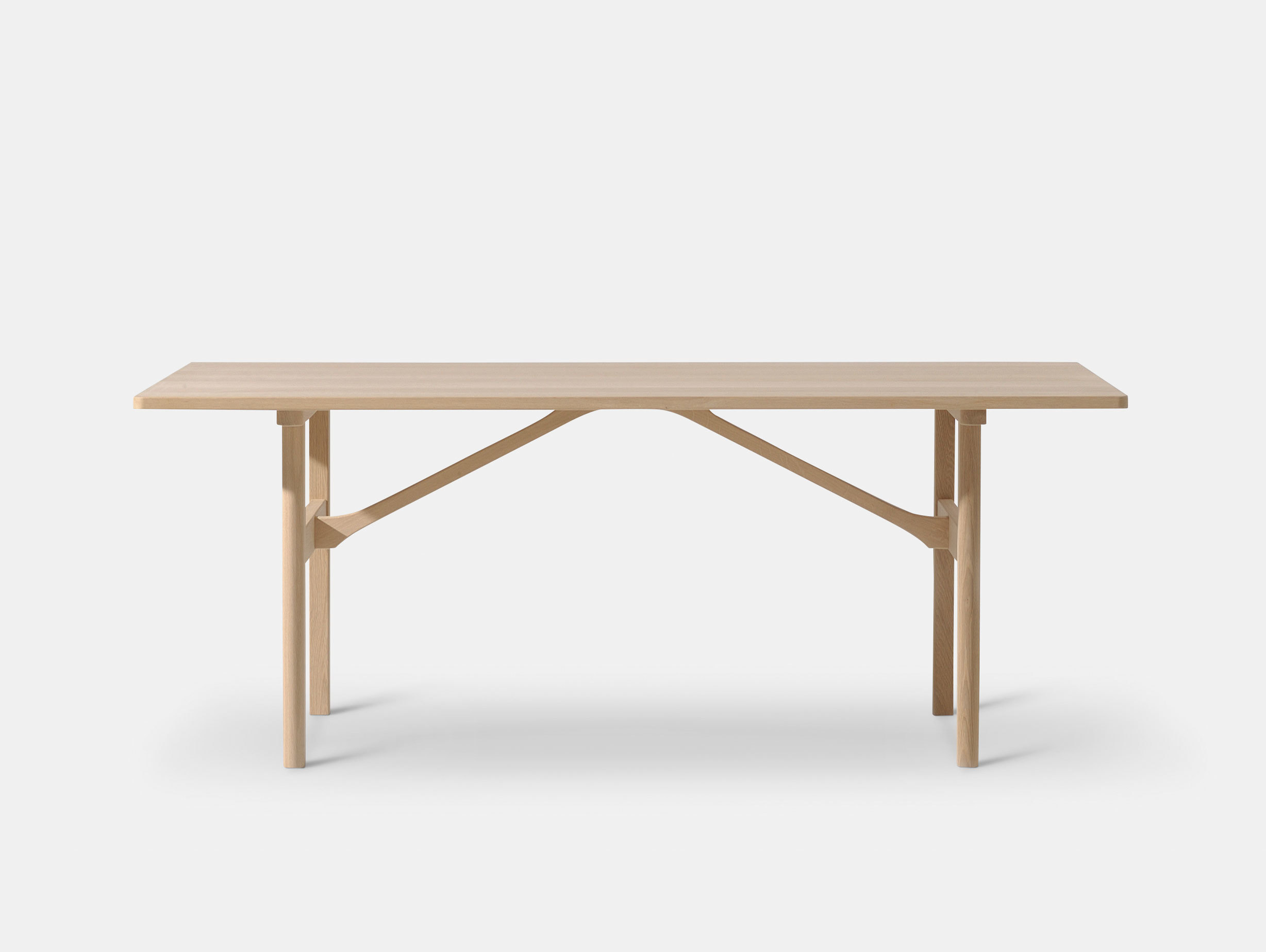 Fredericia Mogensen 6284 Dining Table Soaped Oak Borge Mogensen