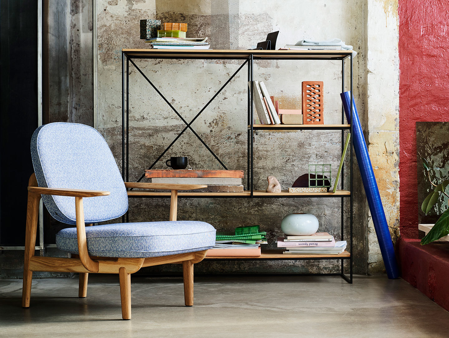 Fritz Hansen Planner Shelving Oak Mc510 Paul Mc Cobb