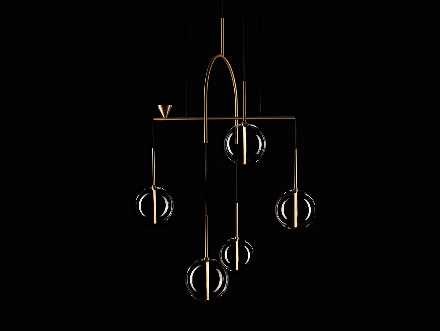 Giopato And Coombes Dew Drops Chandelier 5 B