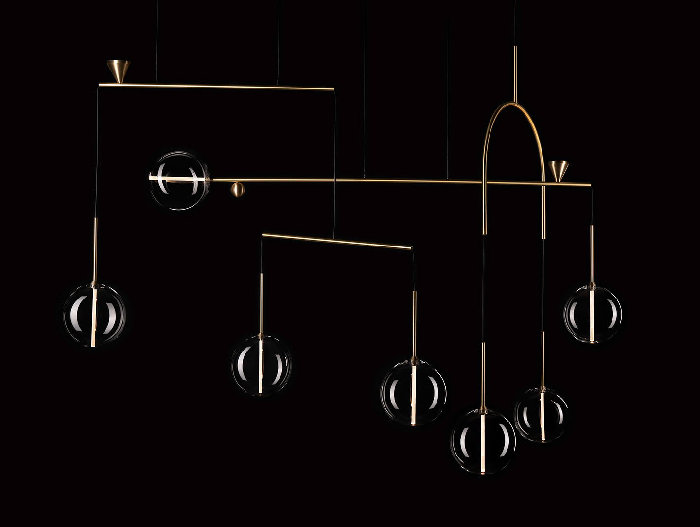 Giopato And Coombes Dew Drops Chandelier 7 B