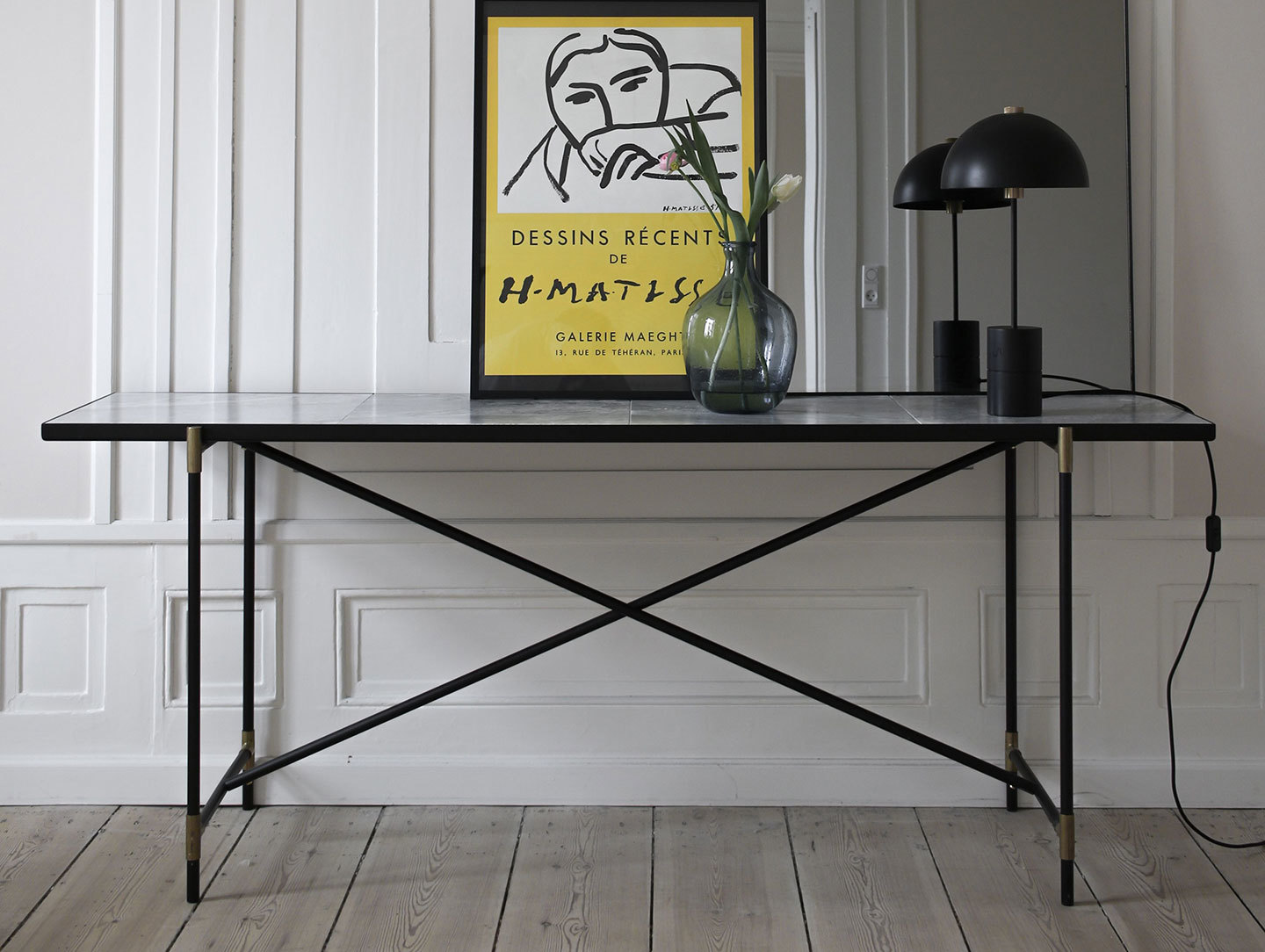 Handvark Studio Table Lamp Black Brass 2 Laura Bilde