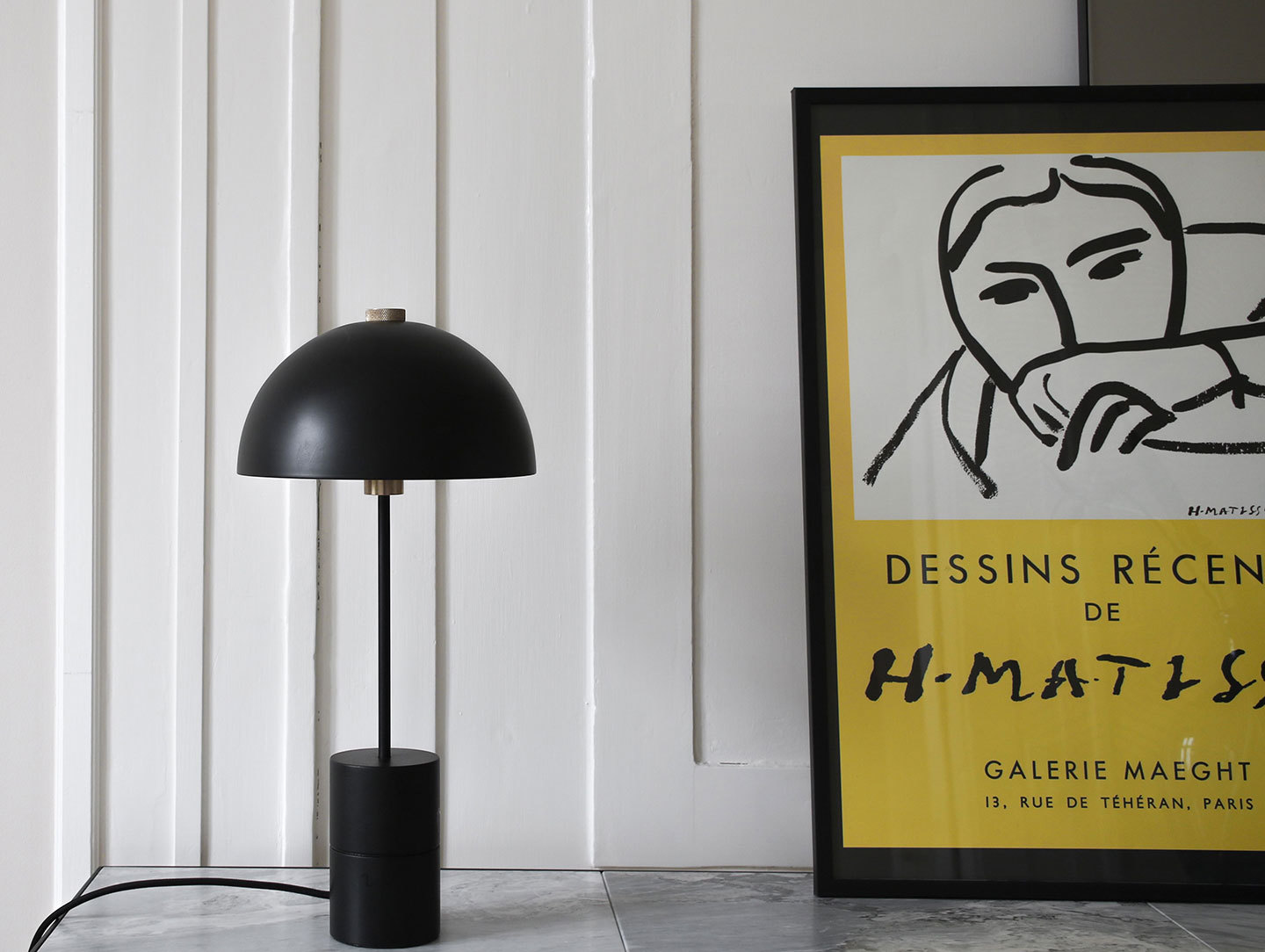 Handvark Studio Table Lamp Black Brass 3 Laura Bilde