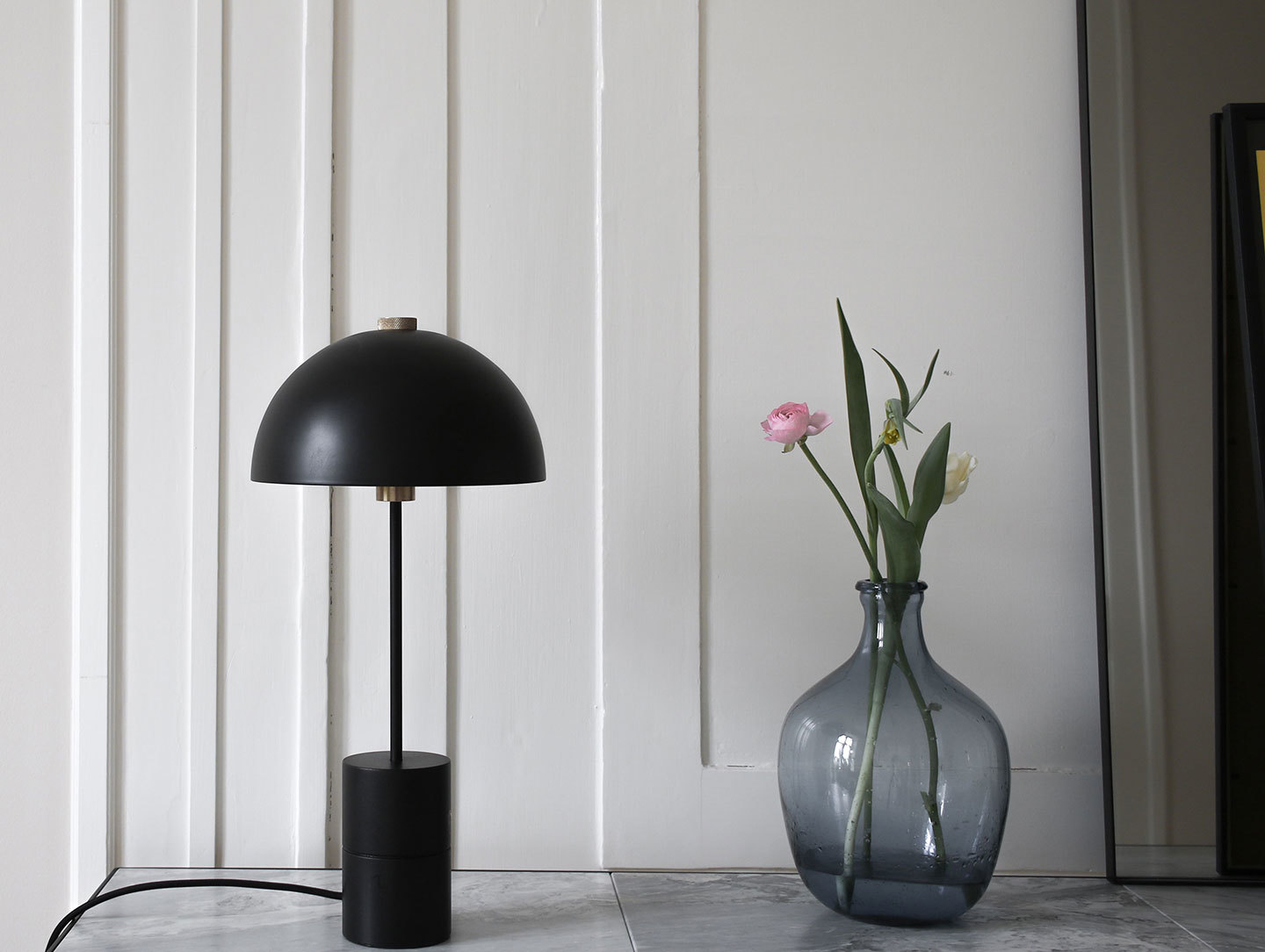 Handvark Studio Table Lamp Black Brass 4 Laura Bilde