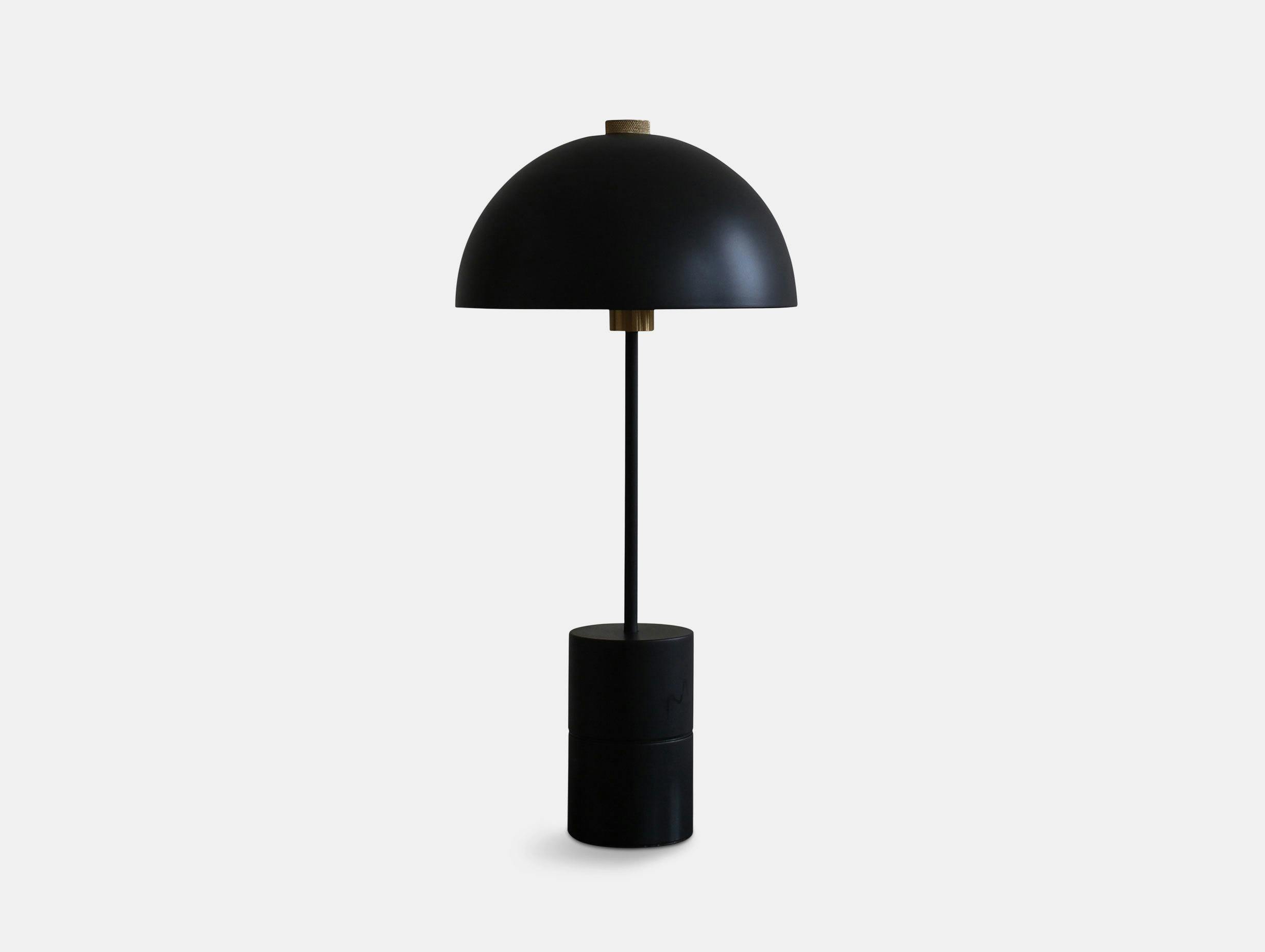 Handvark Studio Table Lamp Black Brass Laura Bilde