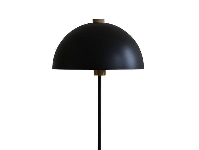 Handvark Studio Table Lamp Black Brass Detail Laura Bilde