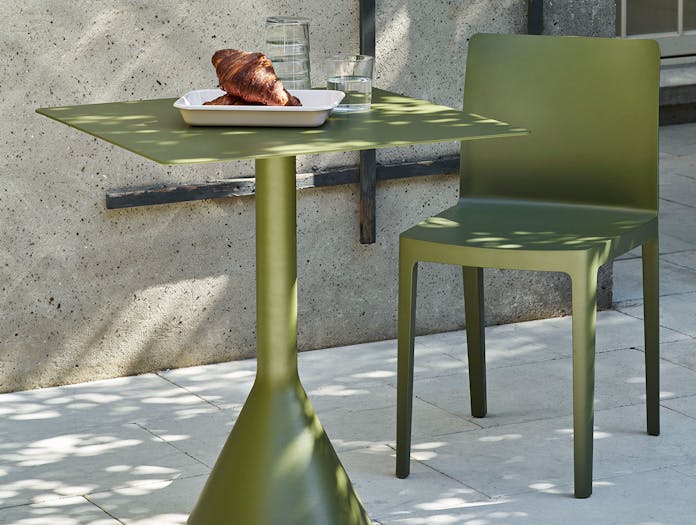 Hay Elementaire Chair Palissade Cone Table Outdoor