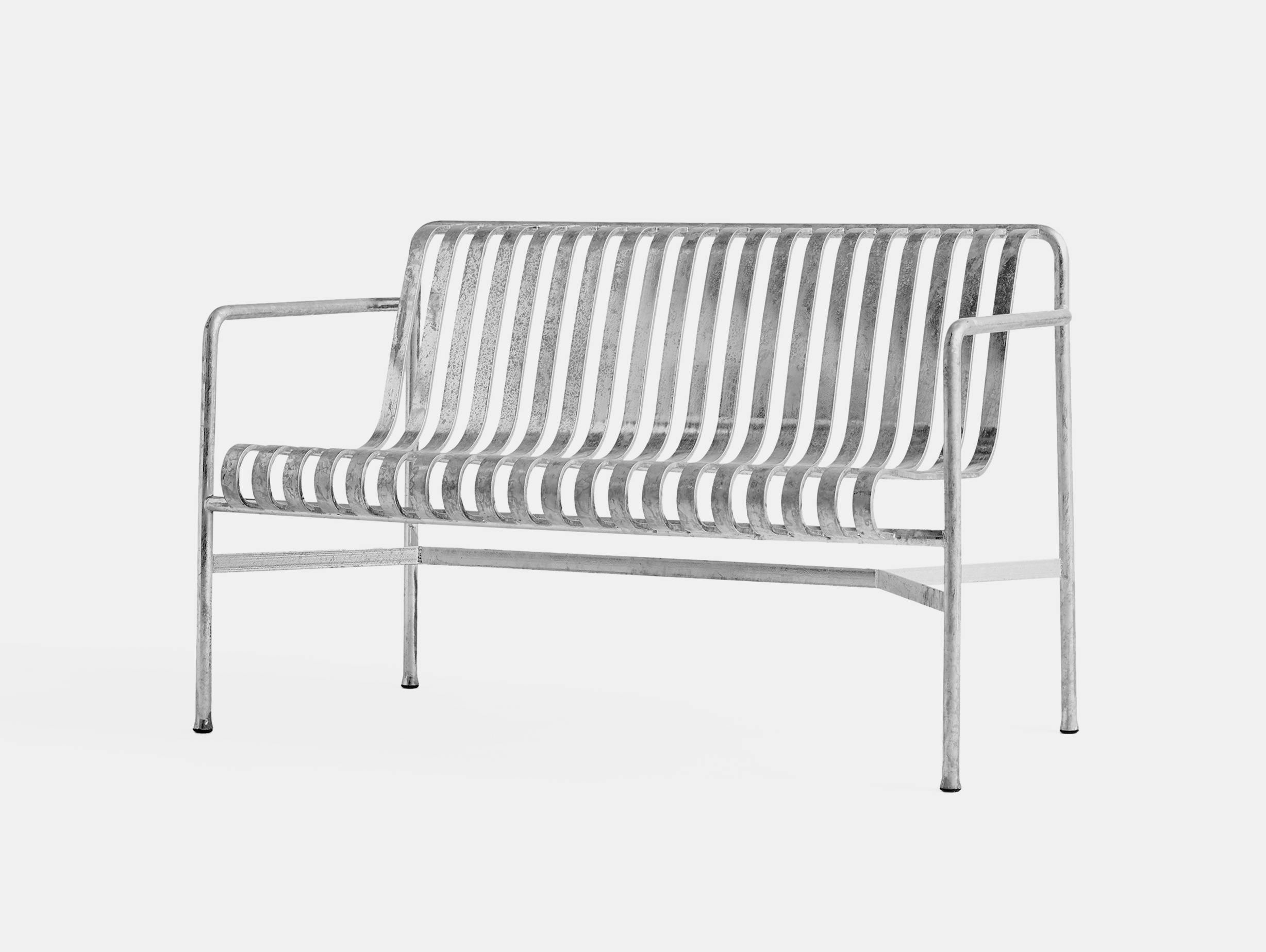 Hay Palissade Dining Bench hot galvanised ct