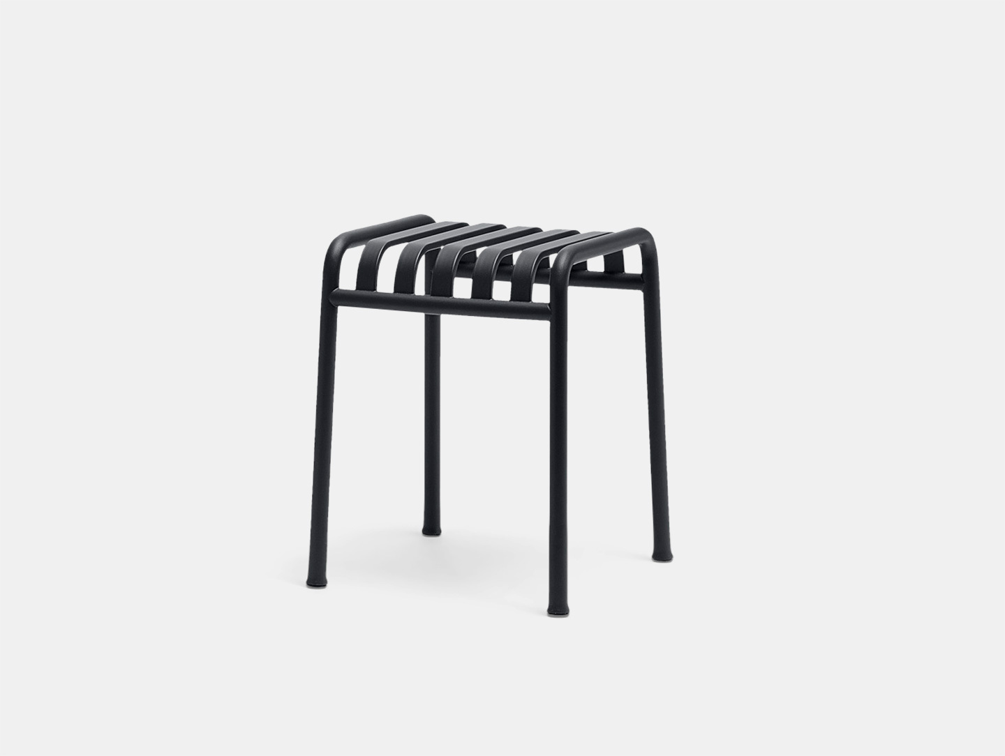 Hay Palissade Low Stool Anthracite Ronan Erwan Bouroullec