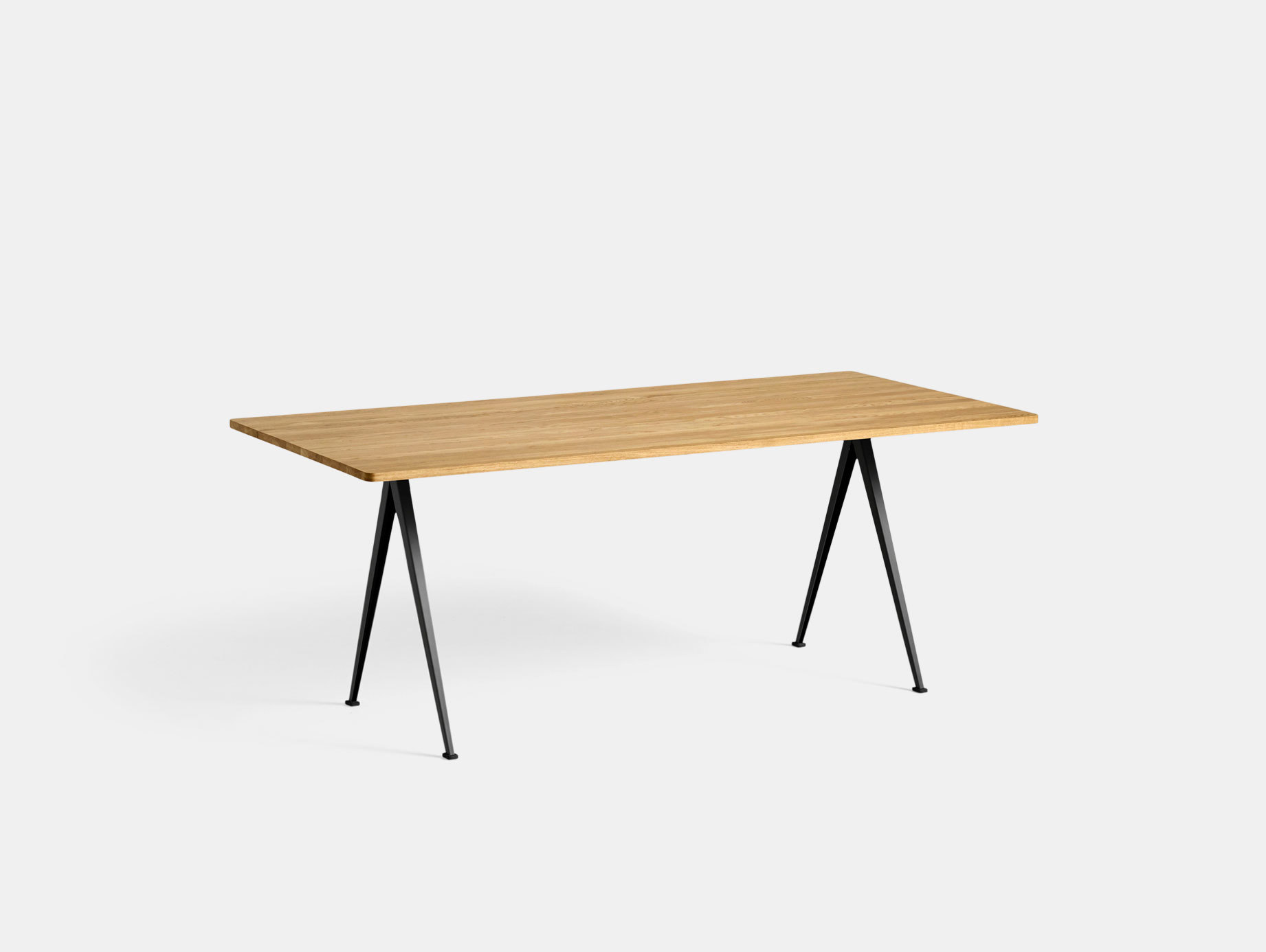 Hay Pyramid Table 02 Oak Black L190 Wim Rietveld Friso Kramer