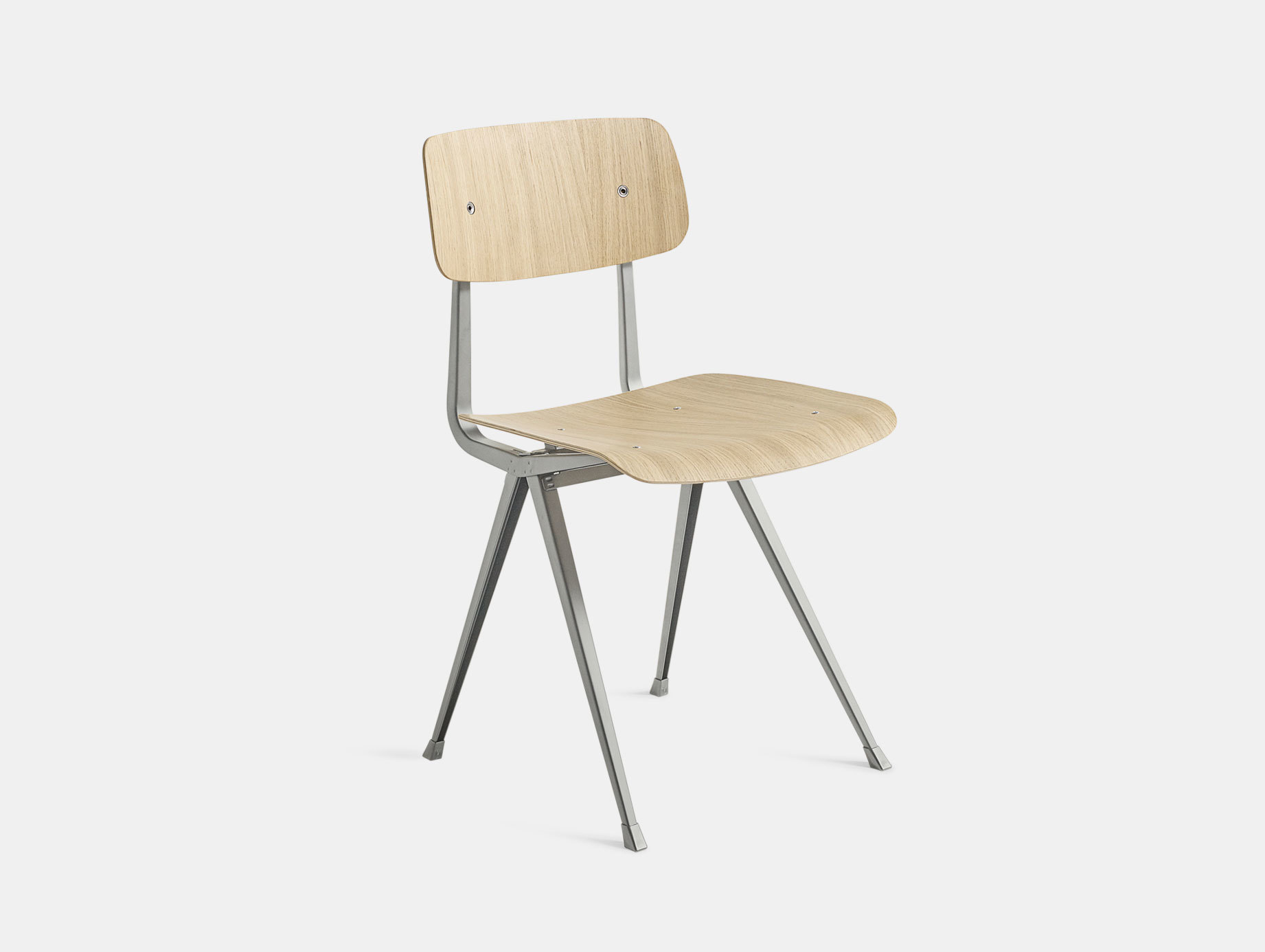 Hay Result Chair Oak Beige Legs Wim Rietveld Friso Kramer