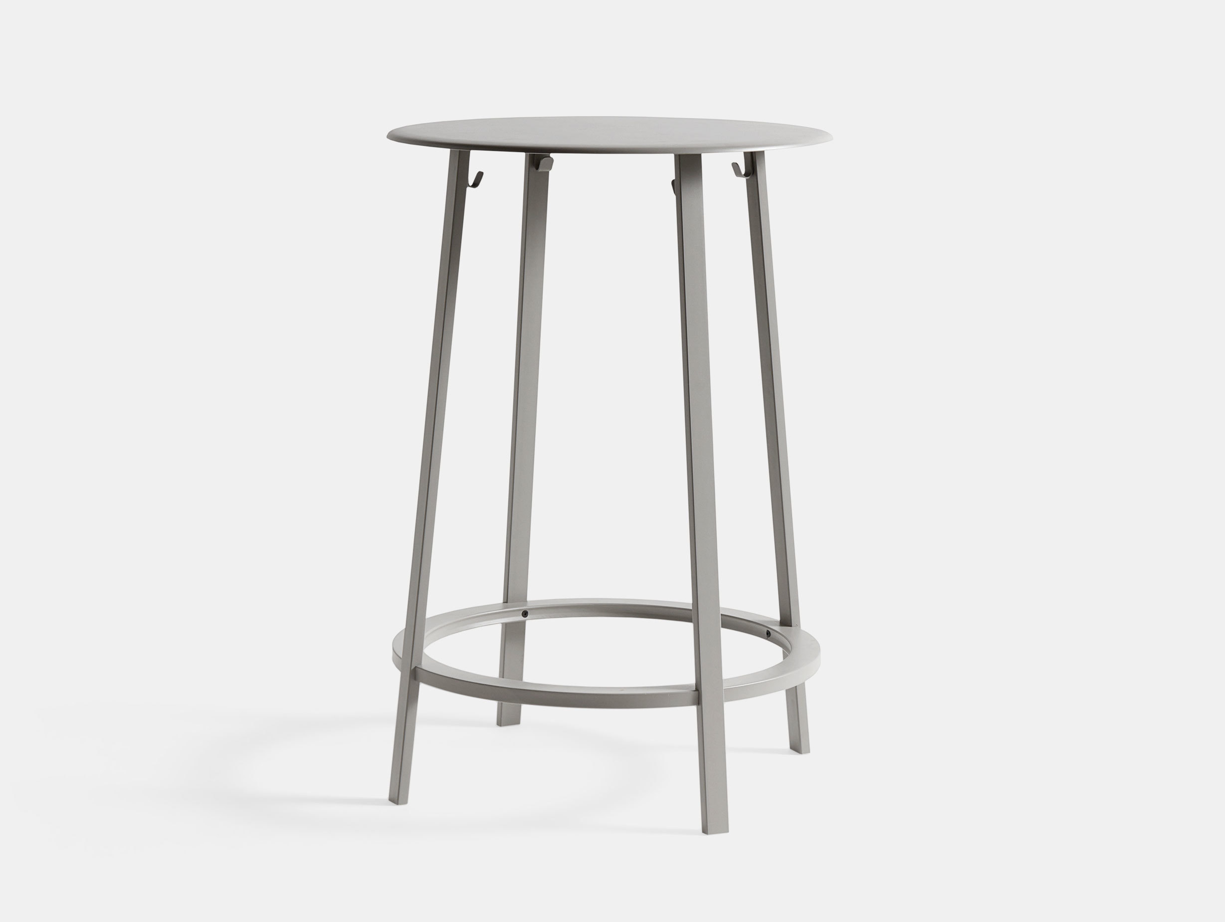 Hay Revolver Table Grey Leon Ransmeier