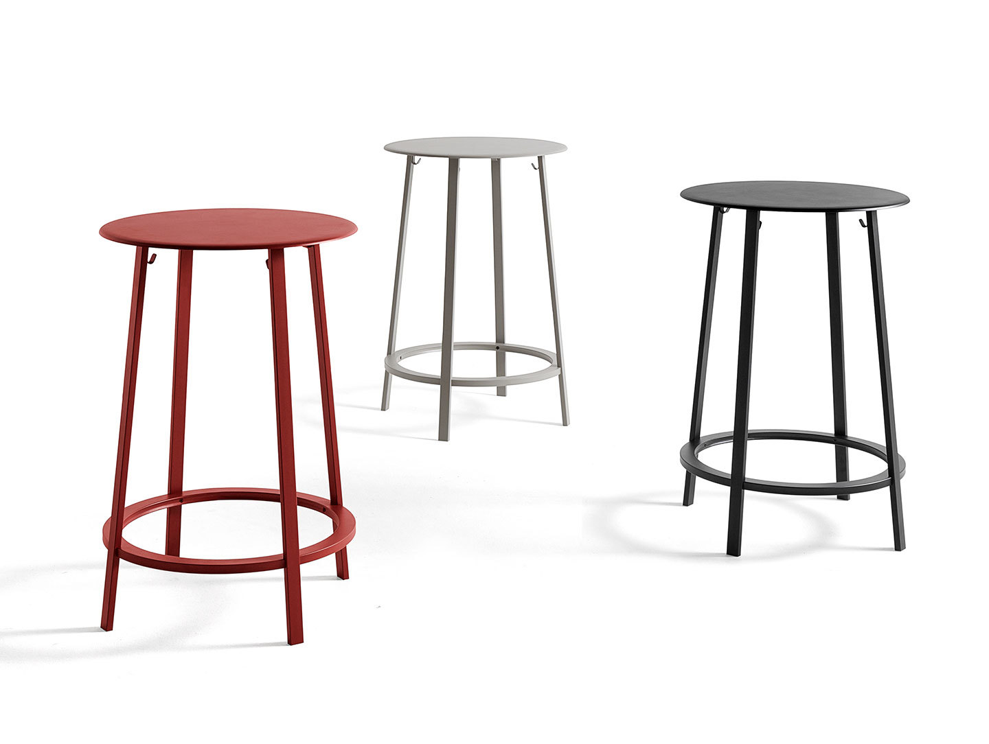 Hay Revolver Tables Leon Ransmeier