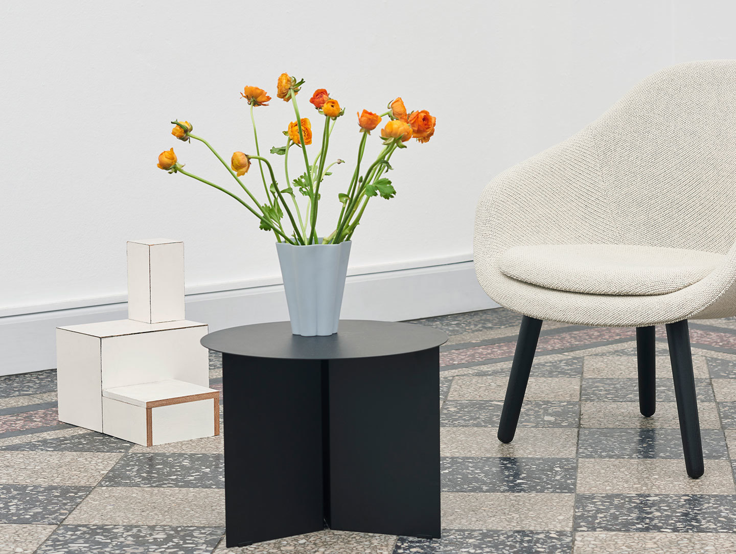 Hay Slit Table Black