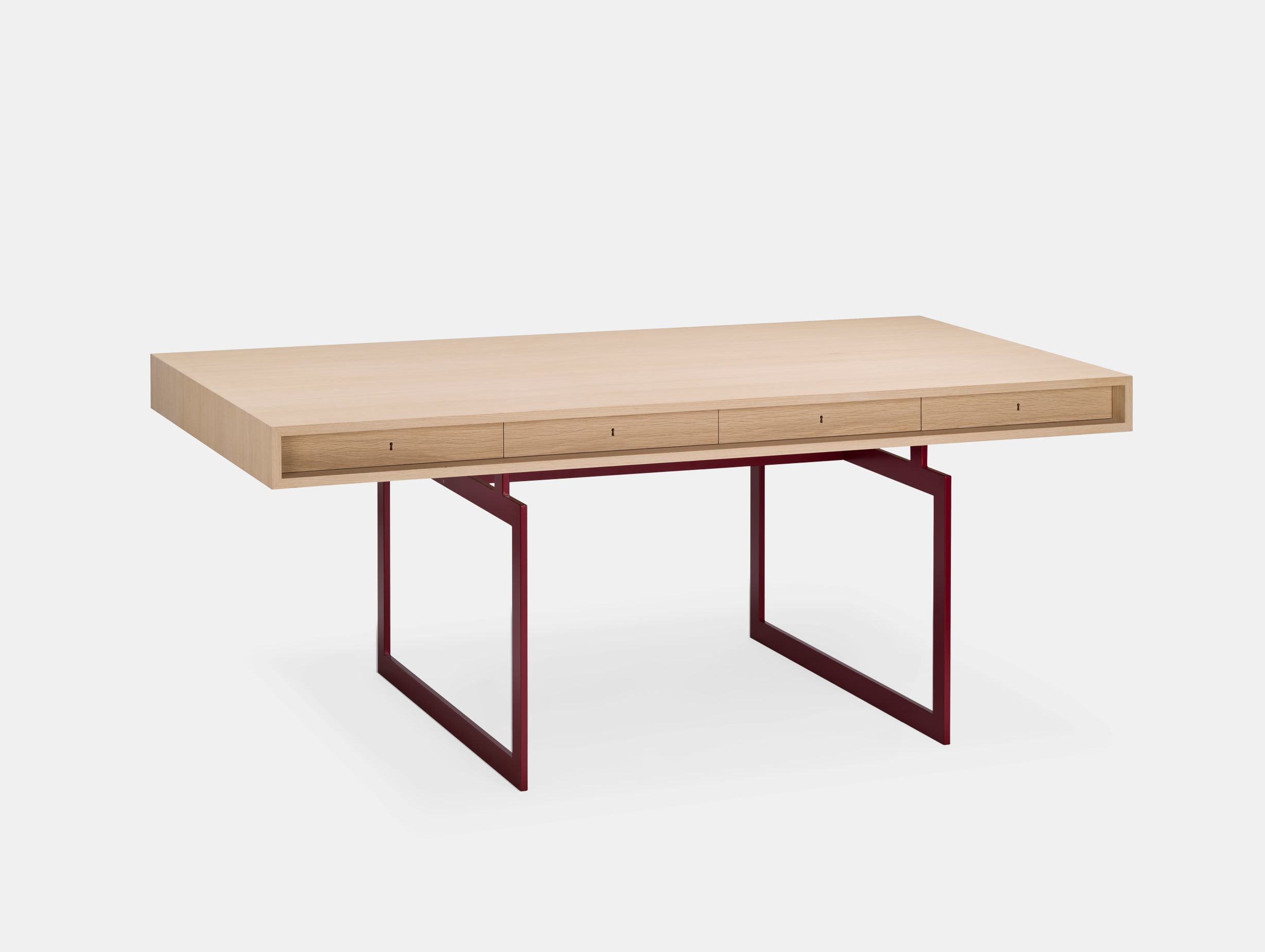 Karakter Office Desk Red Frame Bodil Kjaer