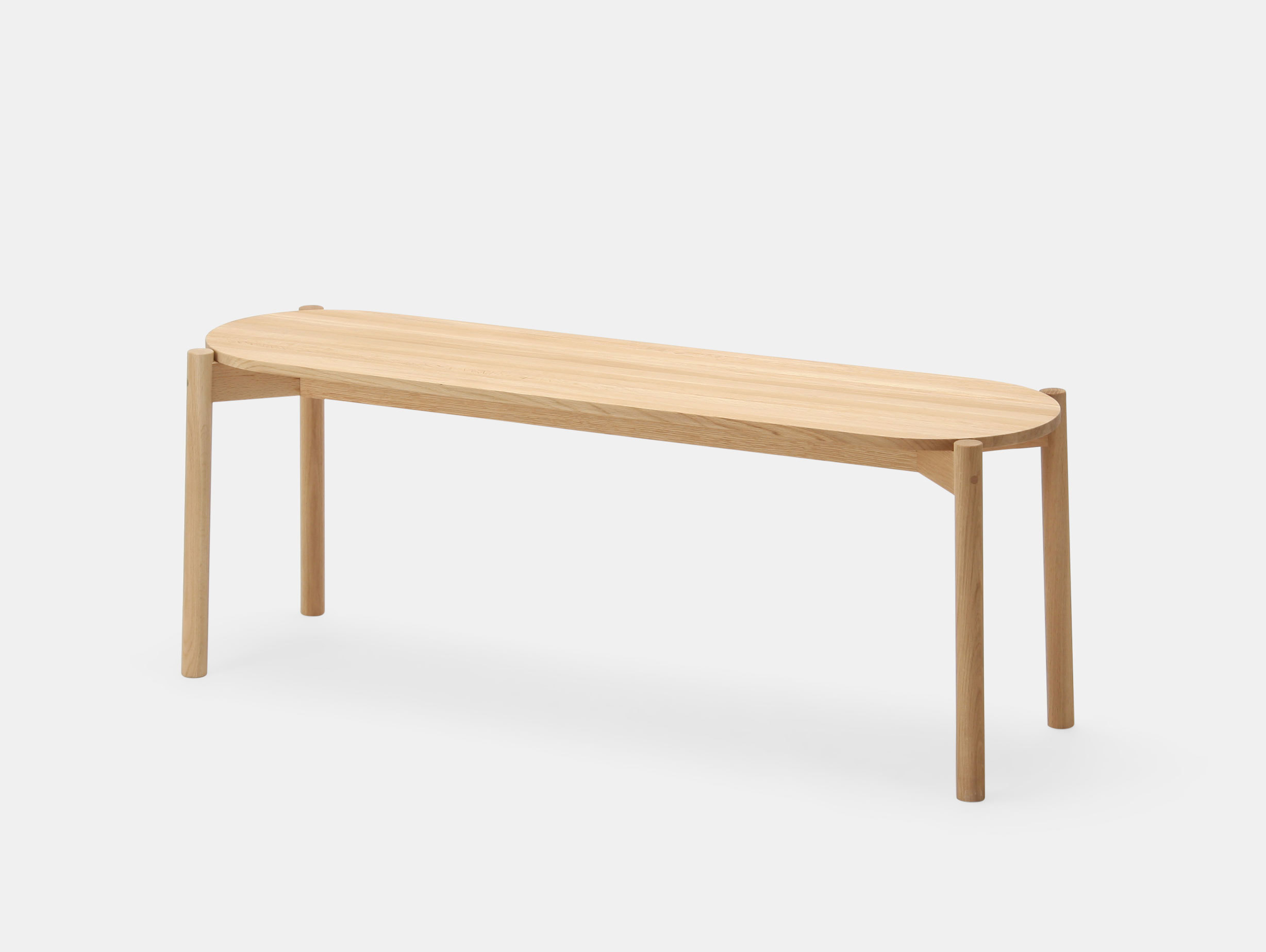 Karimoku Castor Dining Bench Oak Big Game