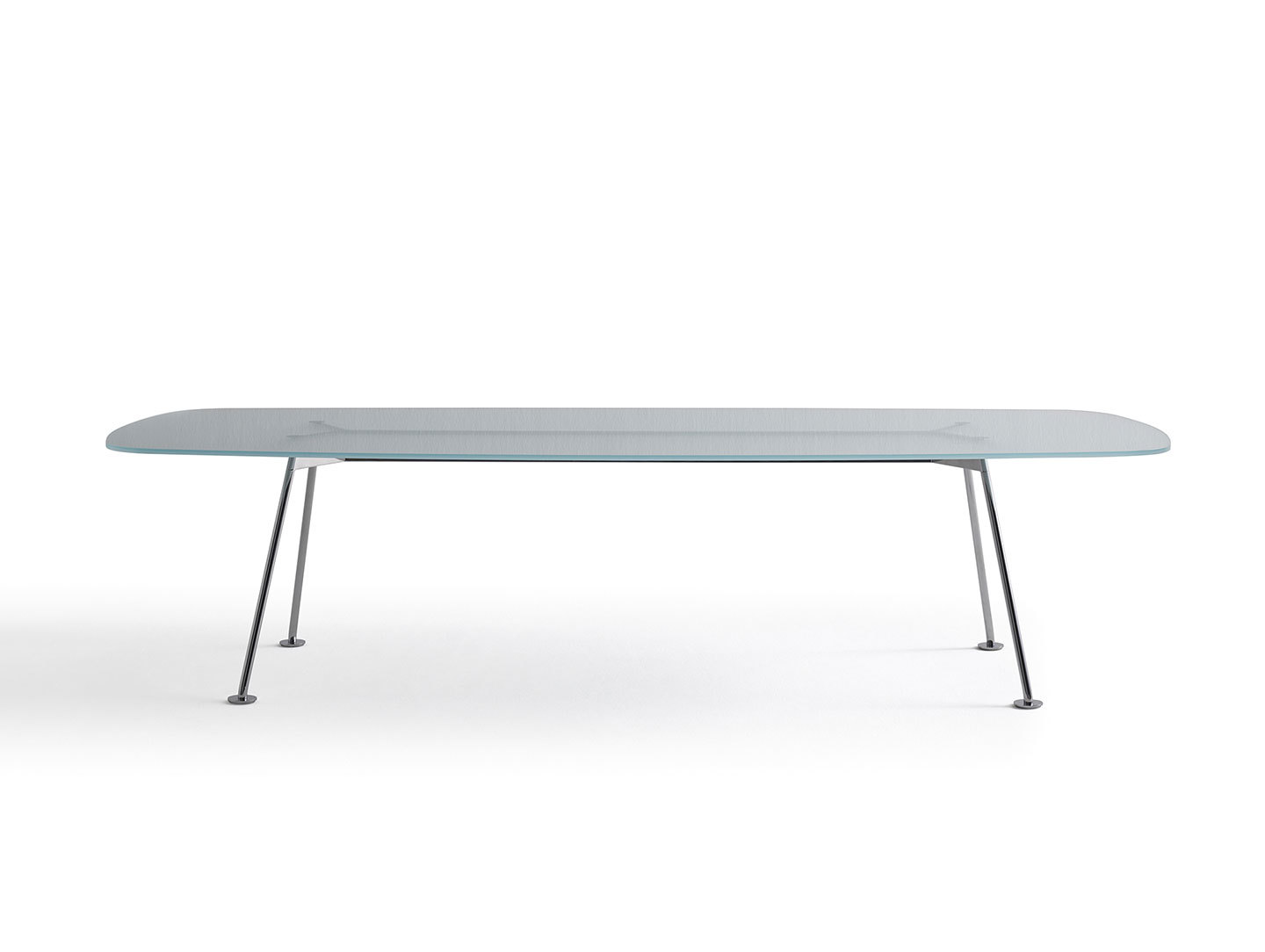 Knoll Grasshopper Table Glass Piero Lissoni