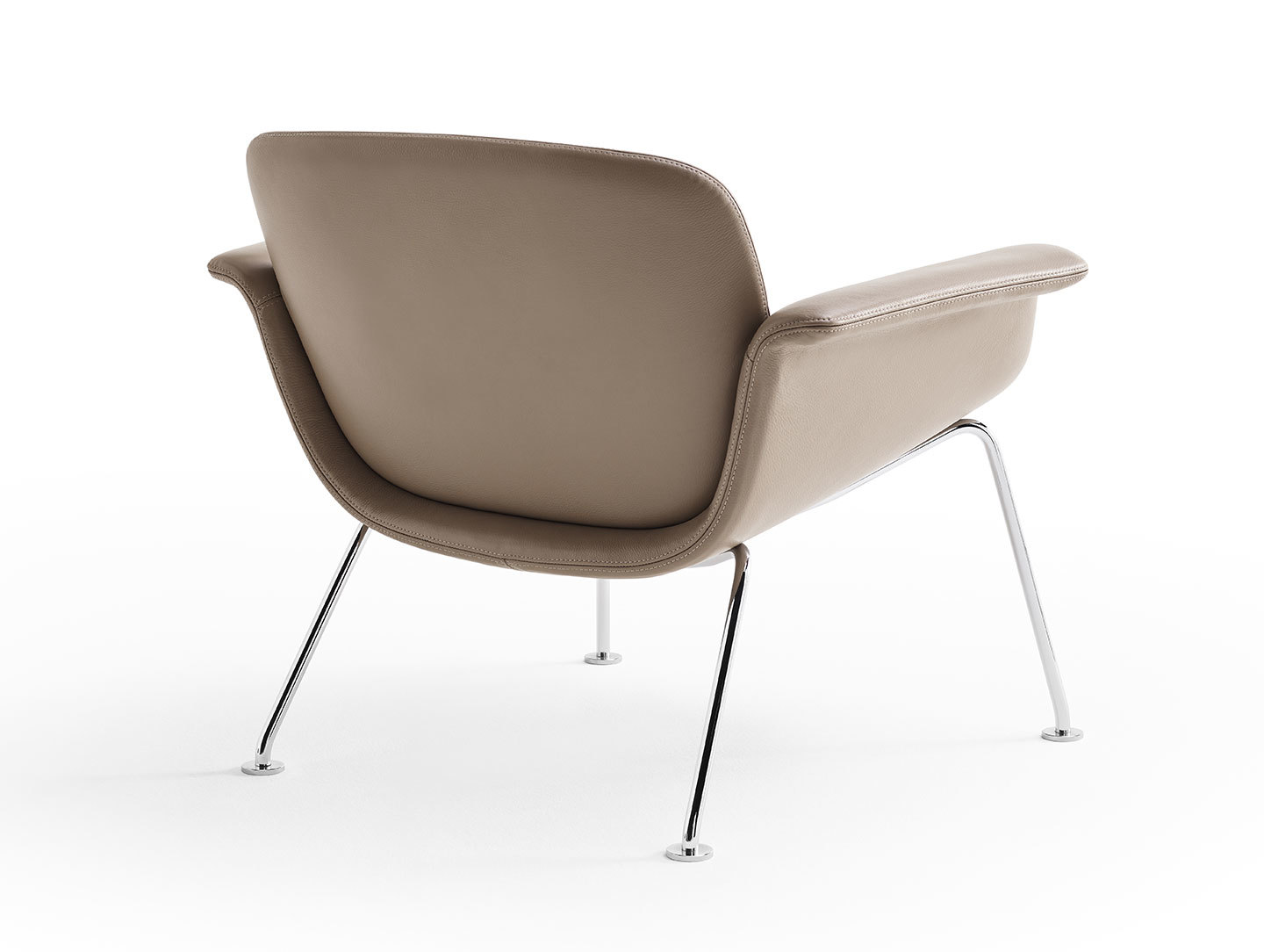 Knoll Kn04 Lounge Chair Back Piero Lissoni