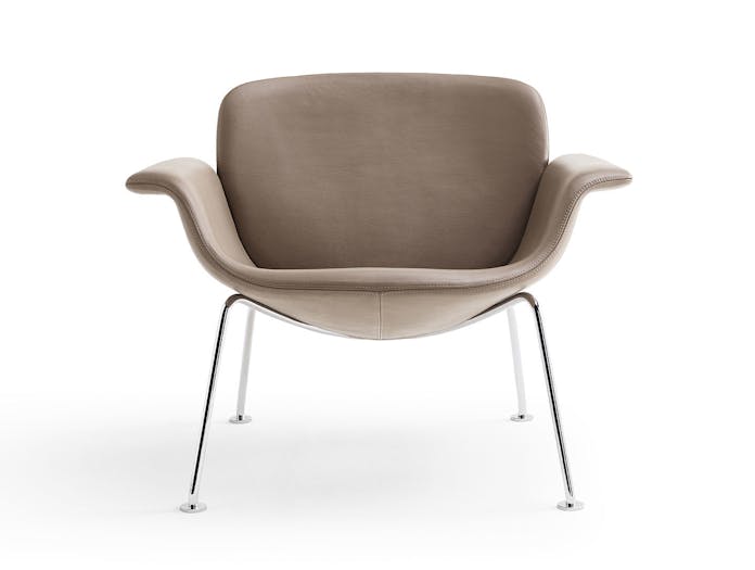 Knoll Kn04 Lounge Chair Front Piero Lissoni