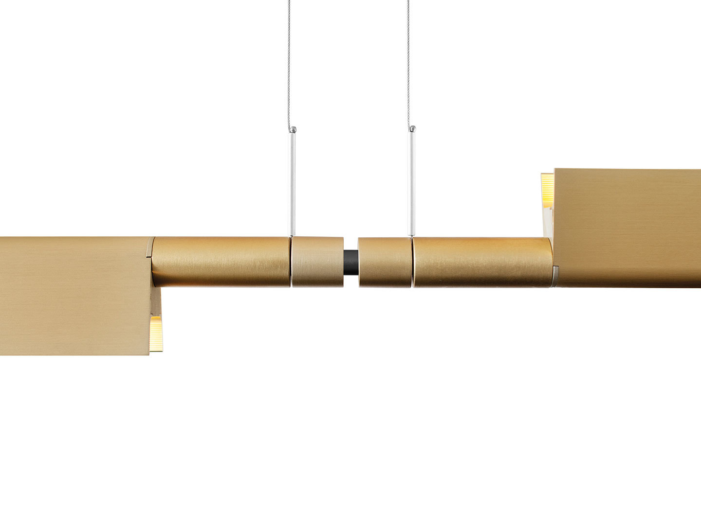 Luceplan Compendium Suspension Light 2 Brass Detail Daniel Rybakken
