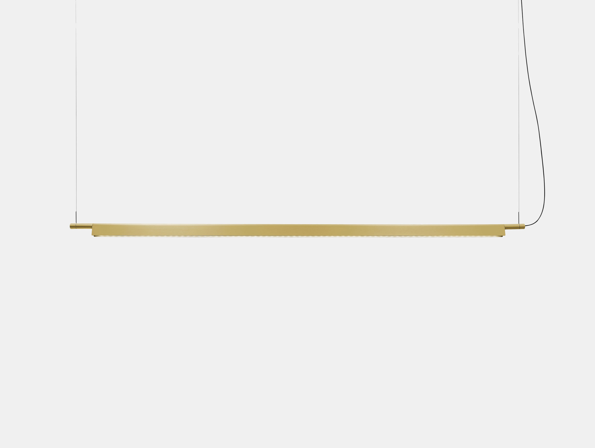 Luceplan Compendium Suspension Light Brass Daniel Rybakken