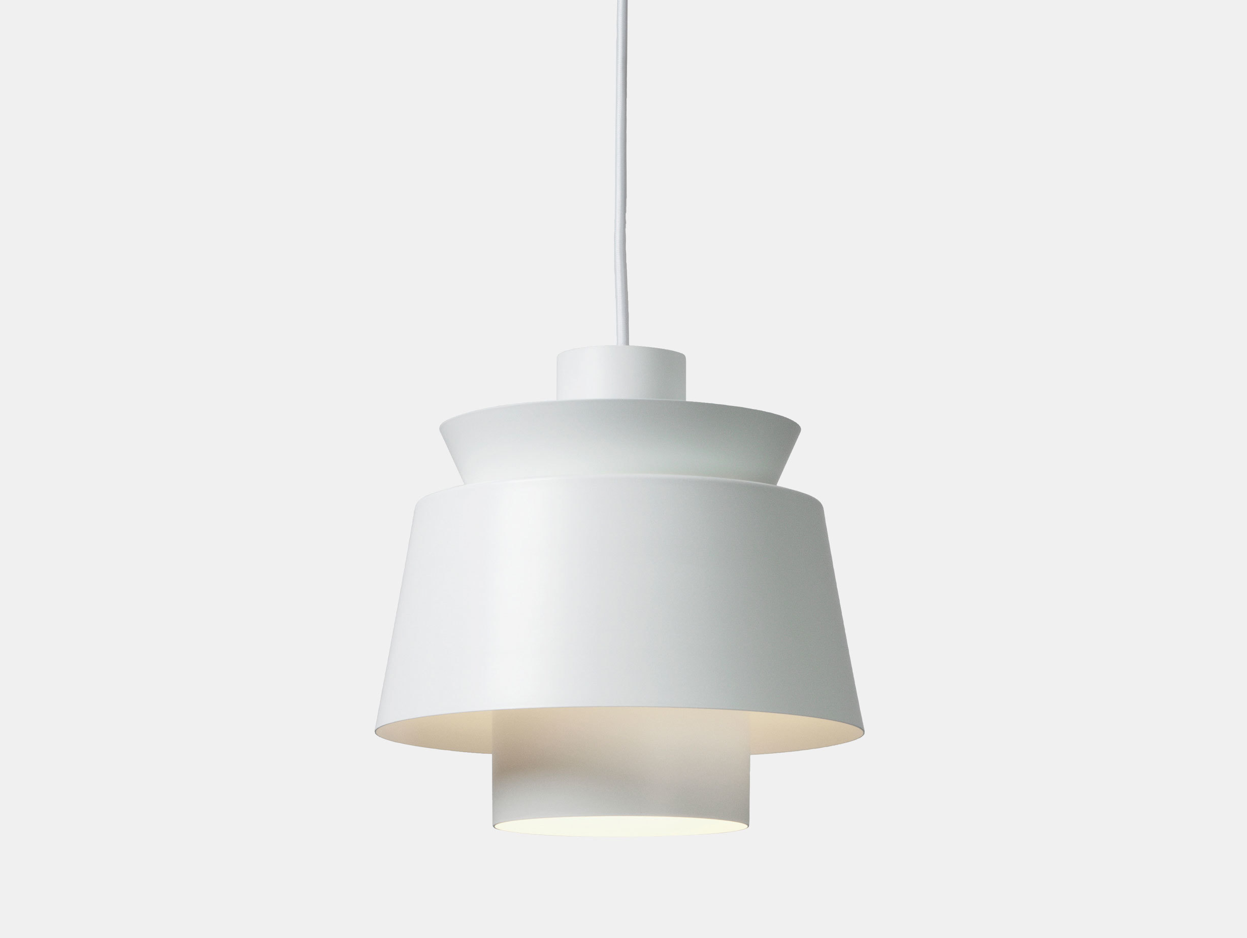 And Tradition Utzon Pendant Lamp White Jorn Utzon