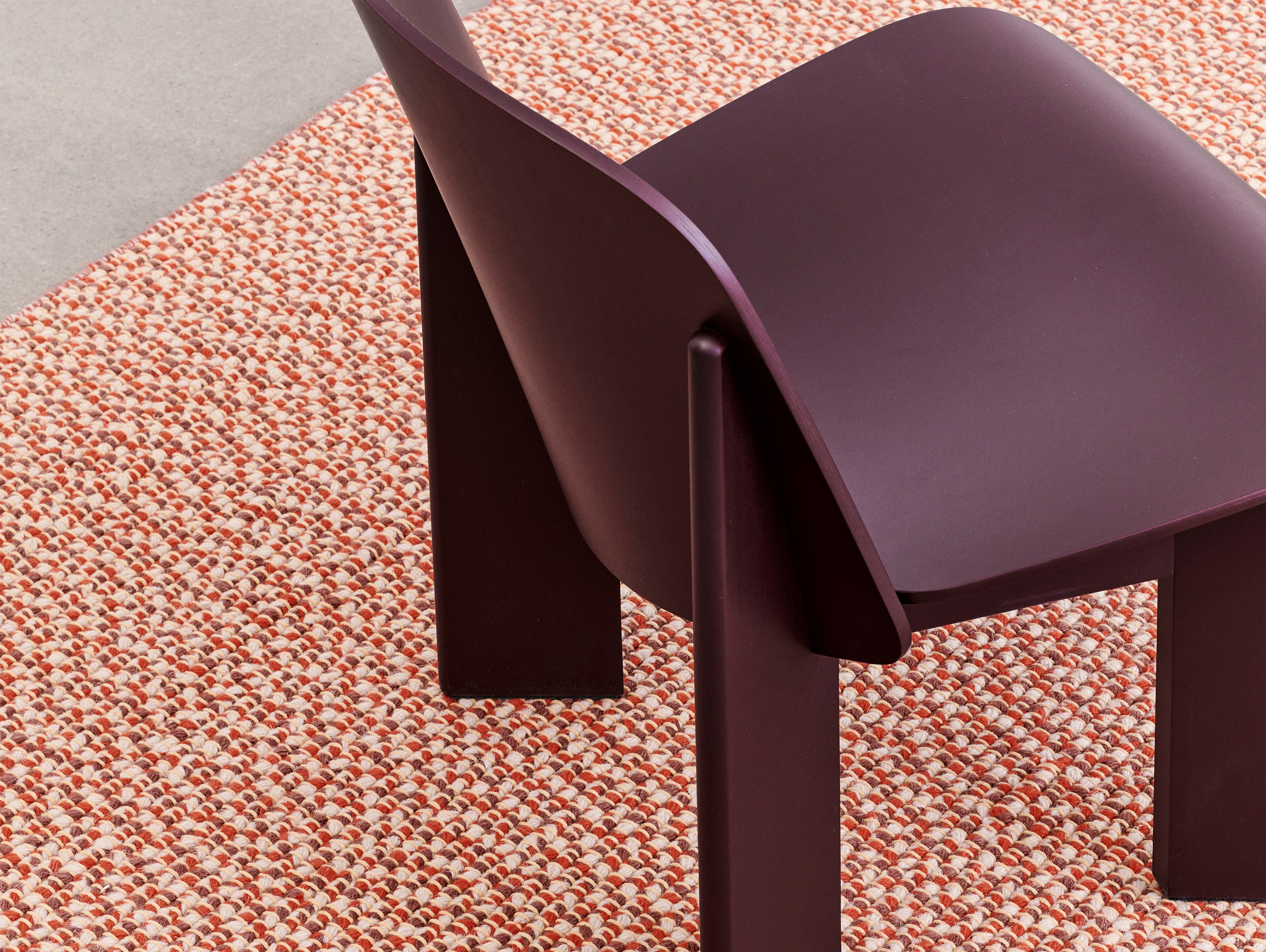 Hay andreas bergsaker chisel lounge chair lifestyle4