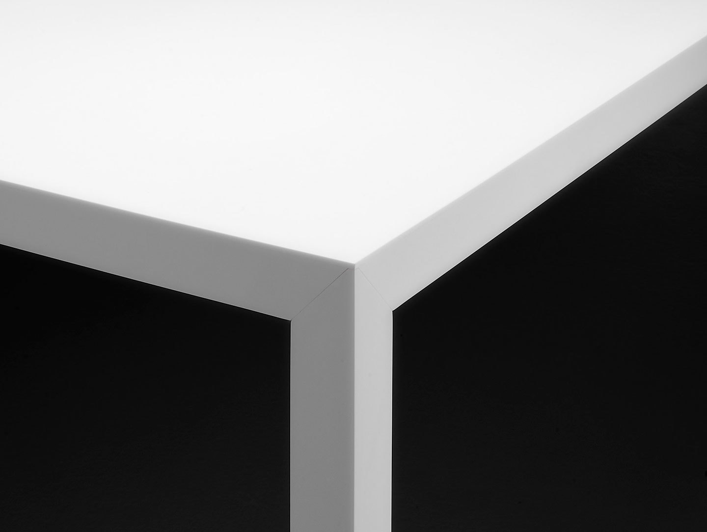 Mdf Italia Tense Table White Detail Piergiorgio Cazzaniga