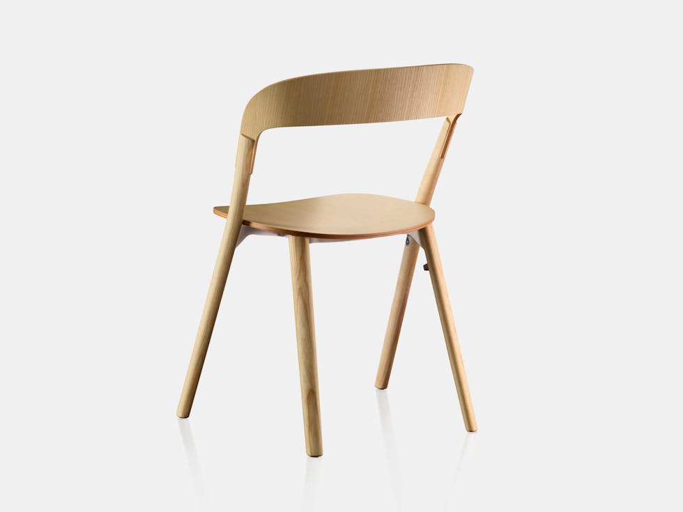 Magis Pila Chair Ash Ronan Erwan Bouroullec Magis Pila Chair Ash Ronan Erwan Bouroullec