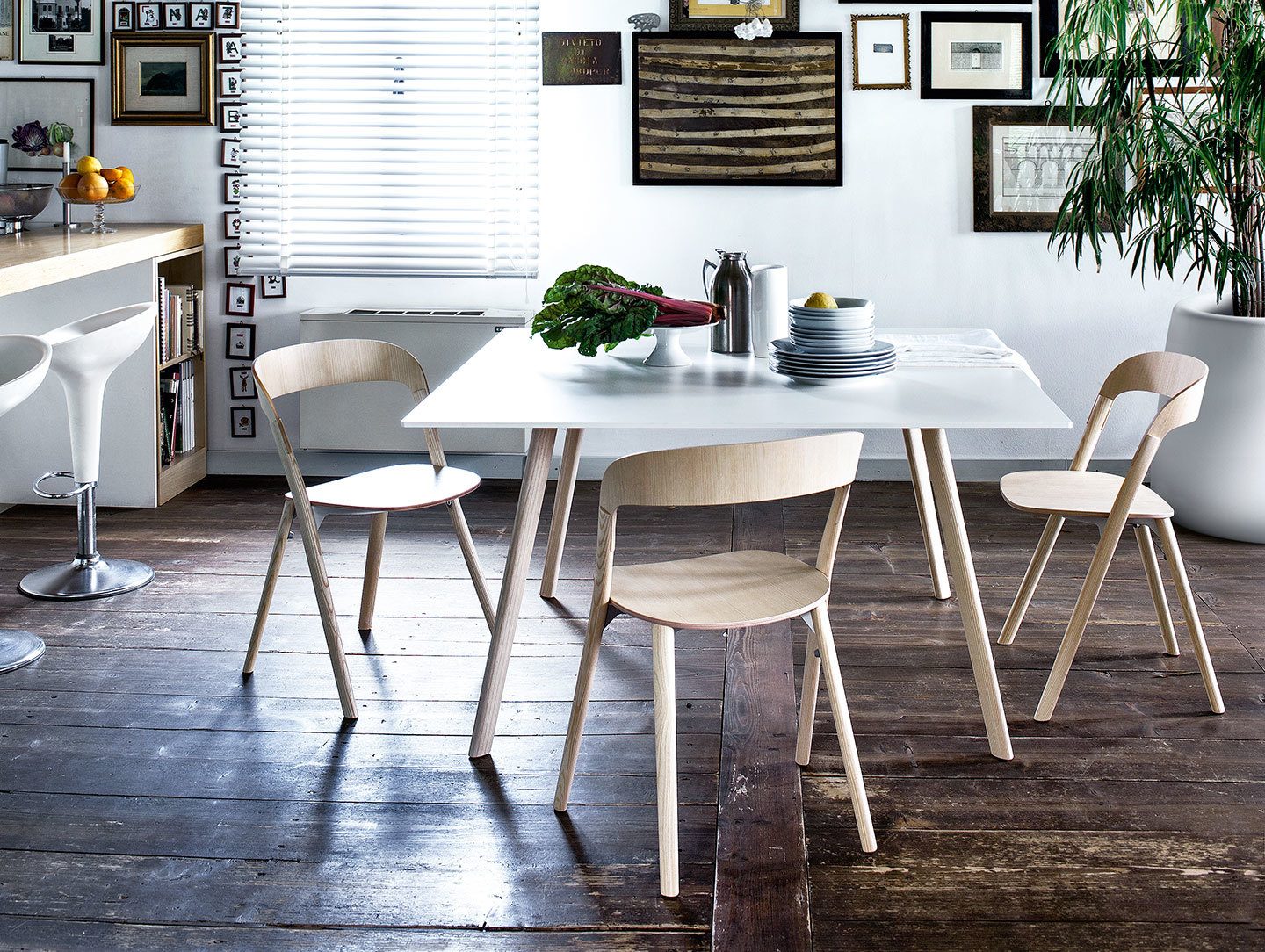 Magis Pilo Table White Hpl Ronan Erwan Bouroullec