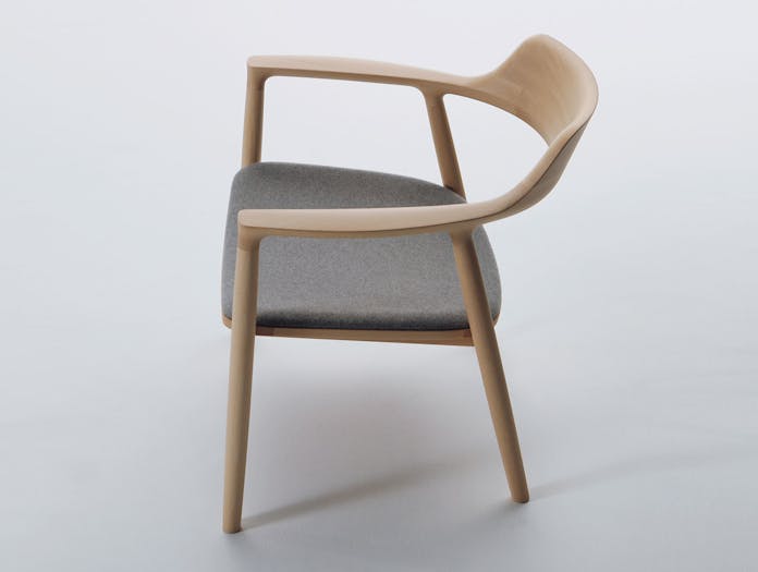 Maruni Hiroshima Lounge Chair Beech Naoto Fukasawa