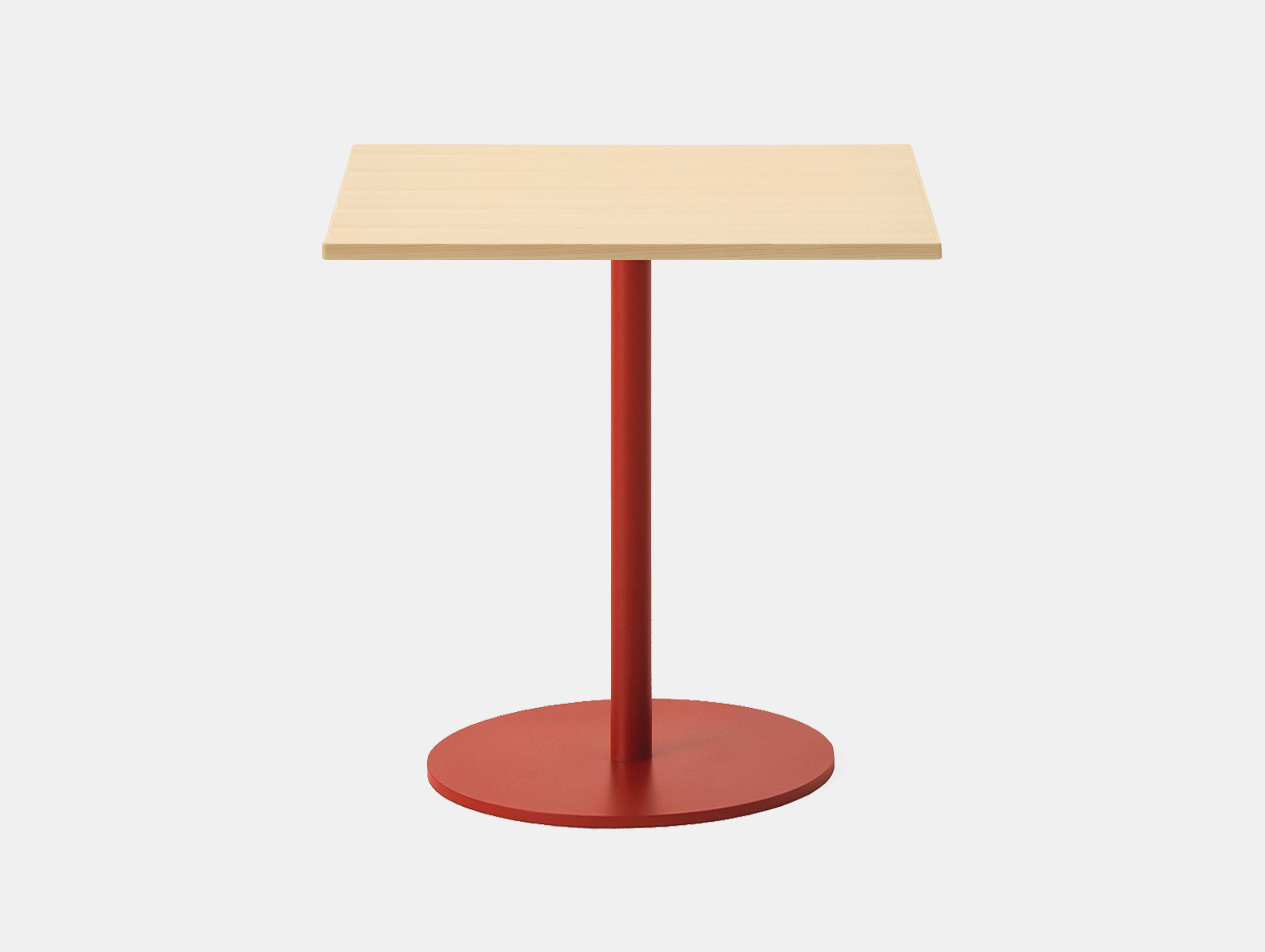 Maruni T O Rectangular Table Maple Red Jasper Morrison